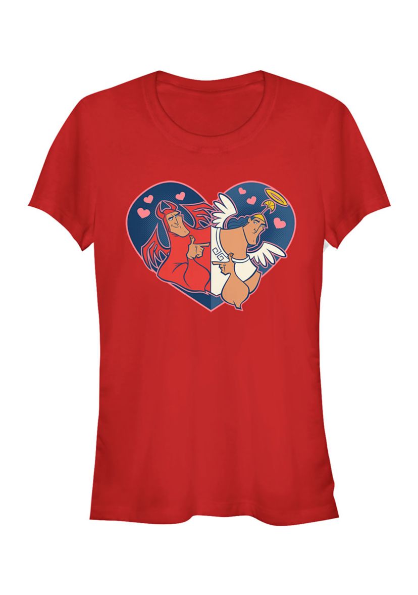 Emperors New Groove Angel Devil Graphic T-Shirt