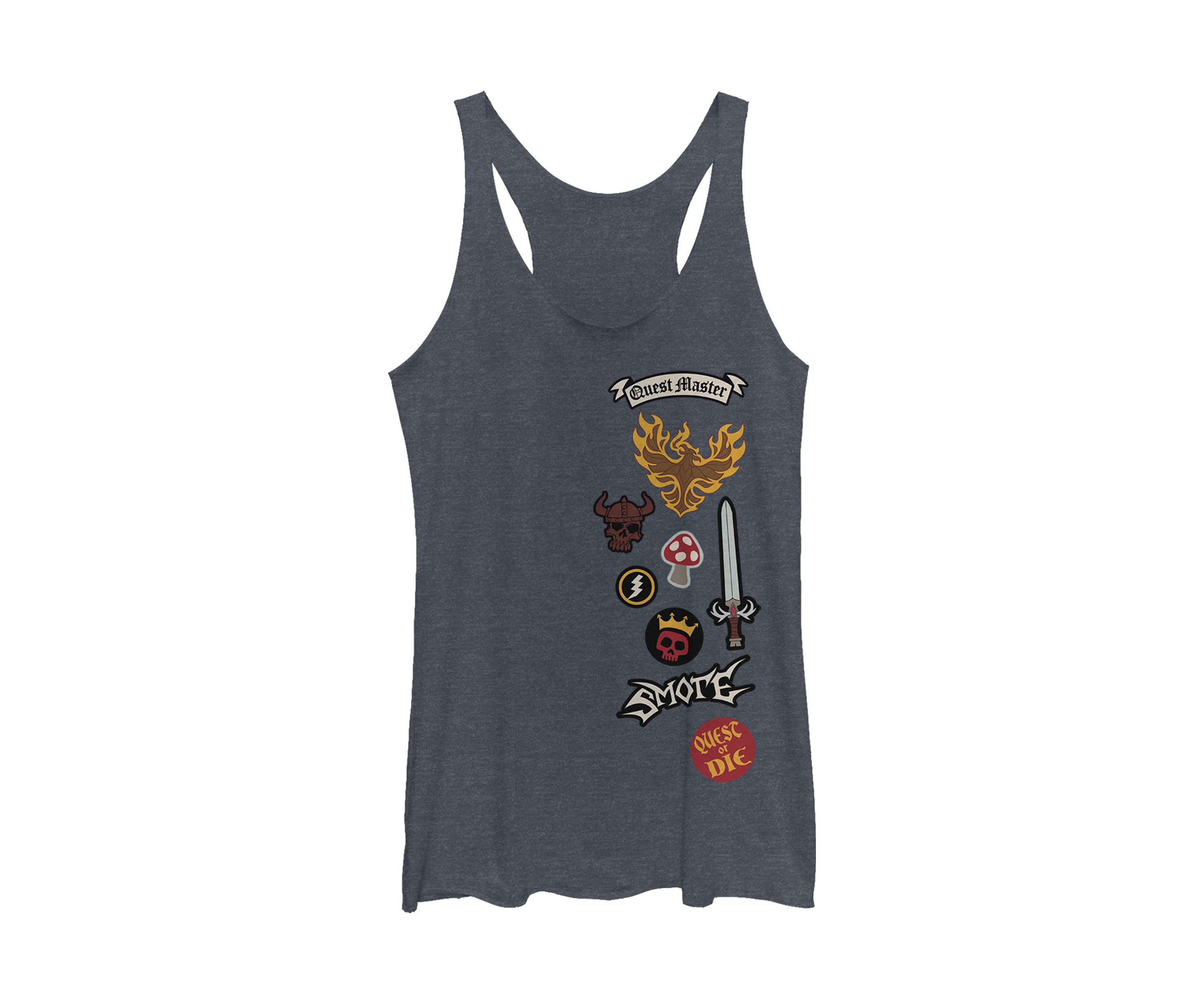 Cutoff Patches Graphic Tank