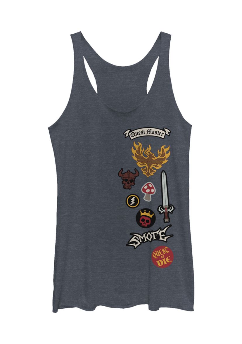Cutoff Patches Graphic Tank