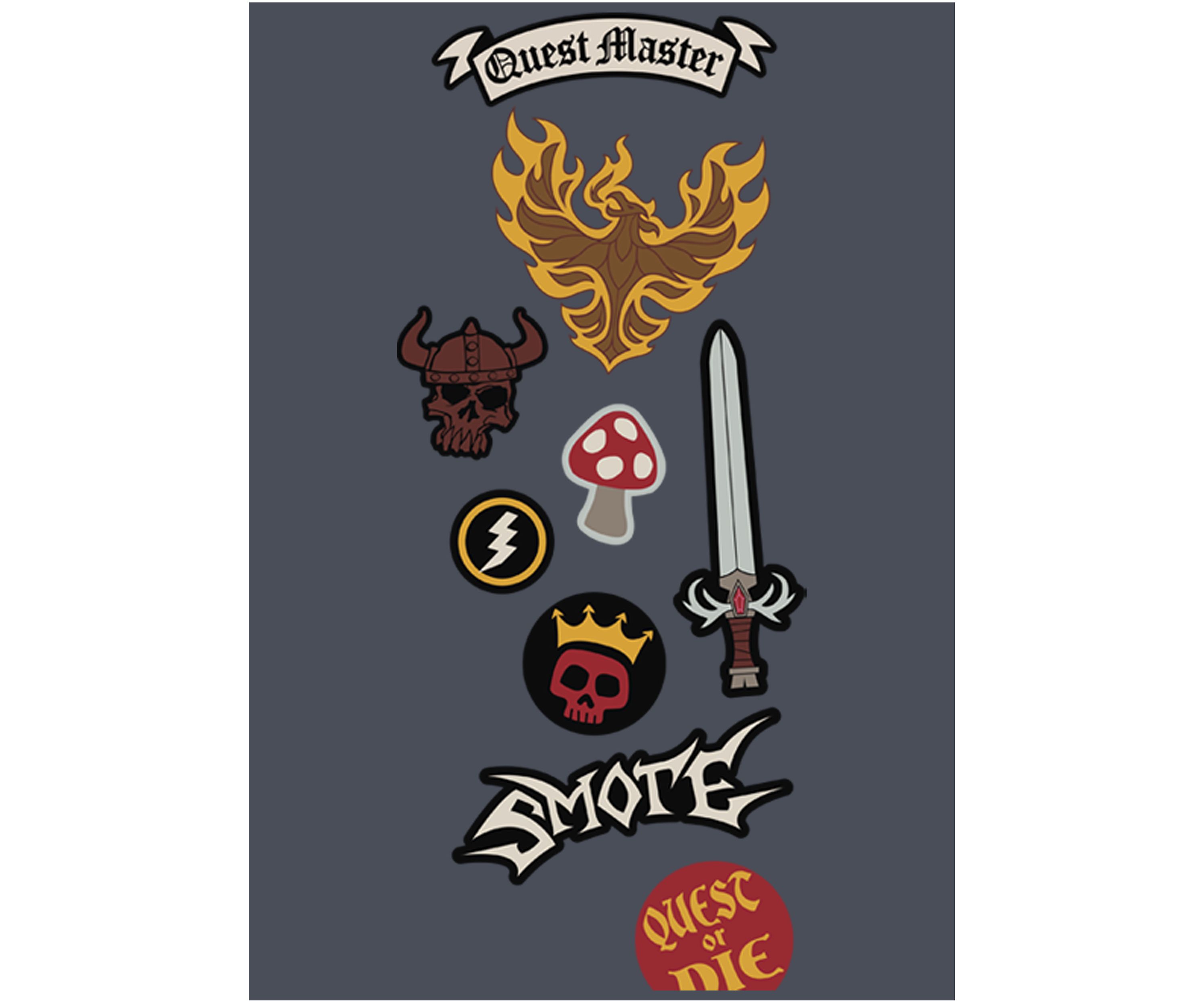Cutoff Patches Graphic Tank