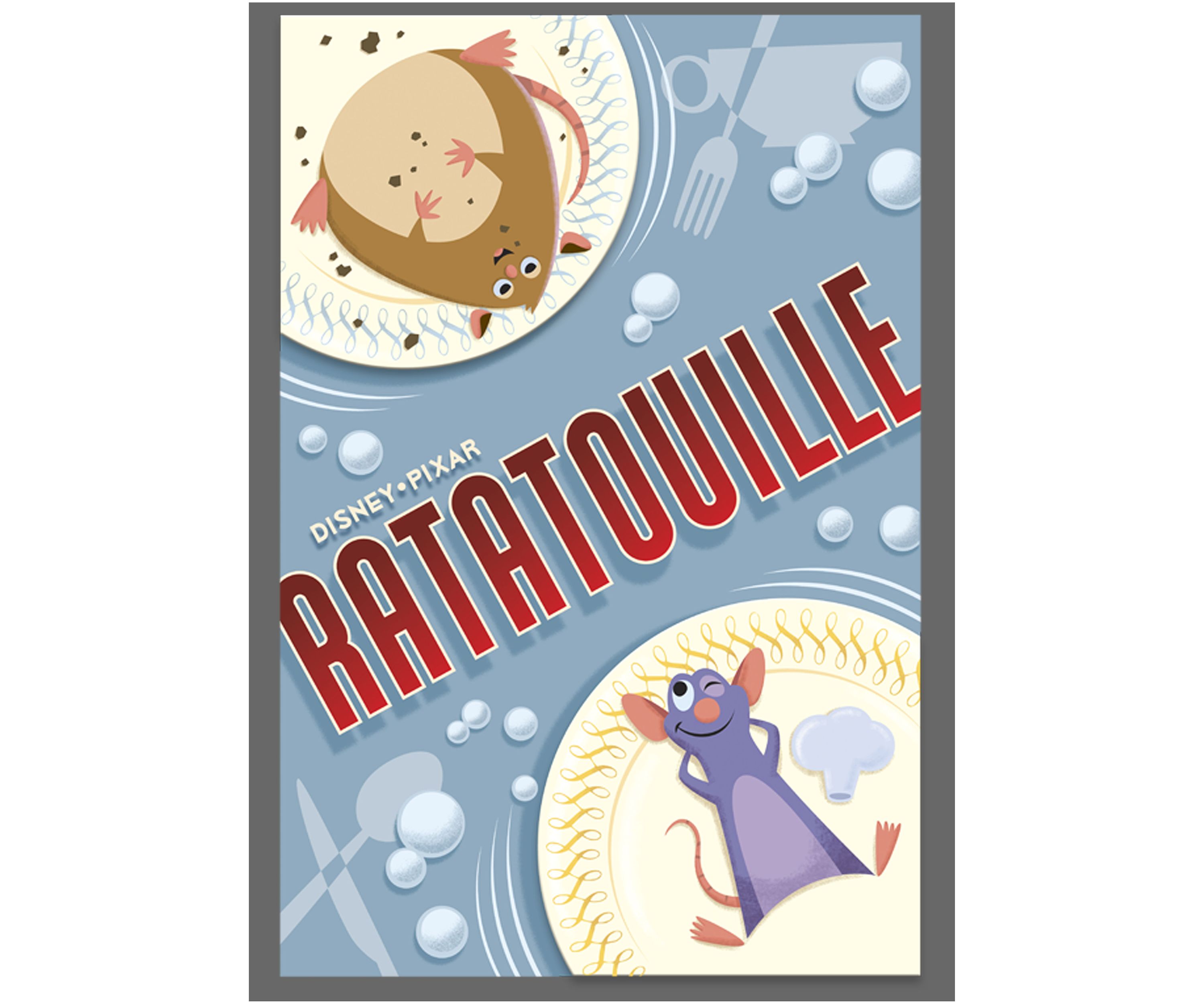 Rat Plated Poster Graphic T-Shirt
