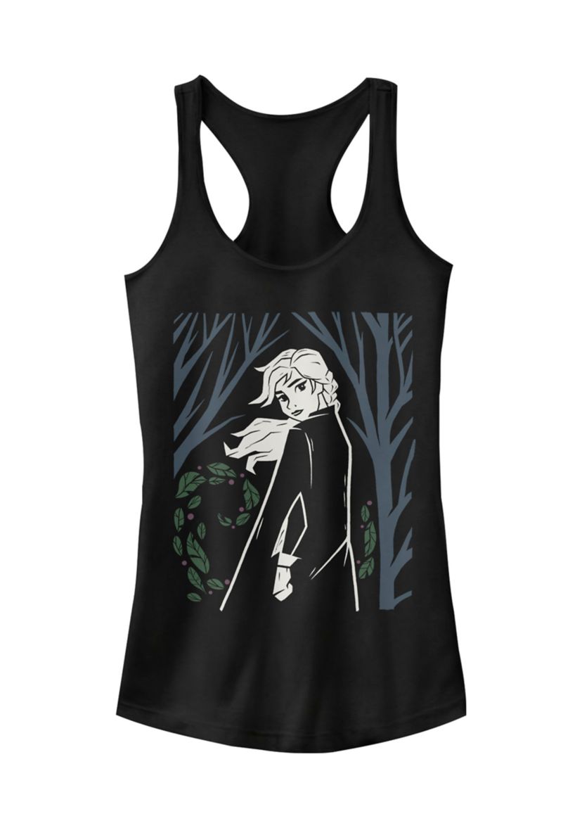 Elsa Wooded Graphic Tank