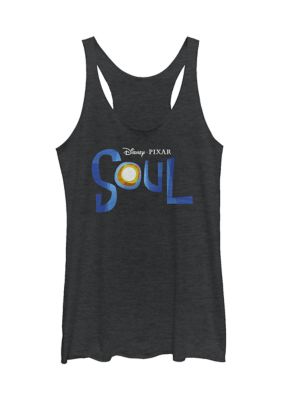 Disney Pixar Women's Logo Graphic Tank Top, Black, XSmall