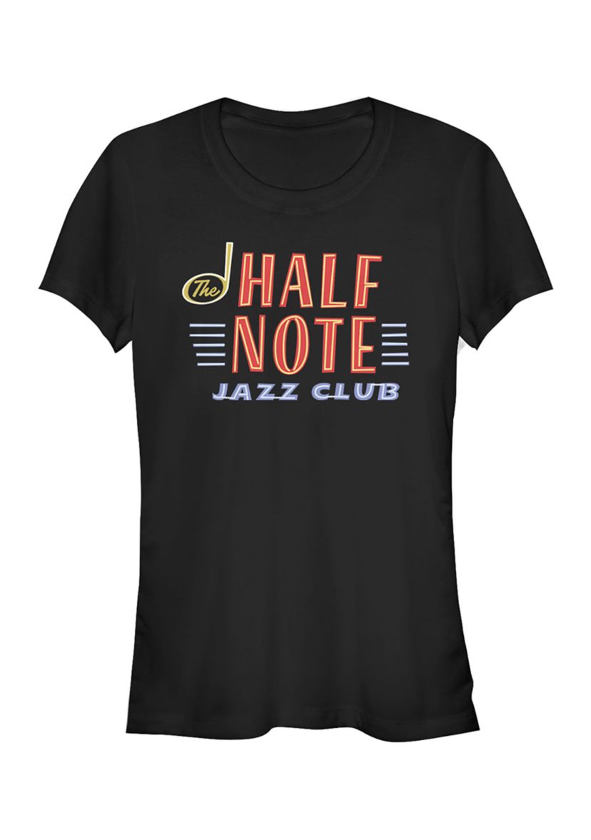 Half Note Neon Graphic T-Shirt