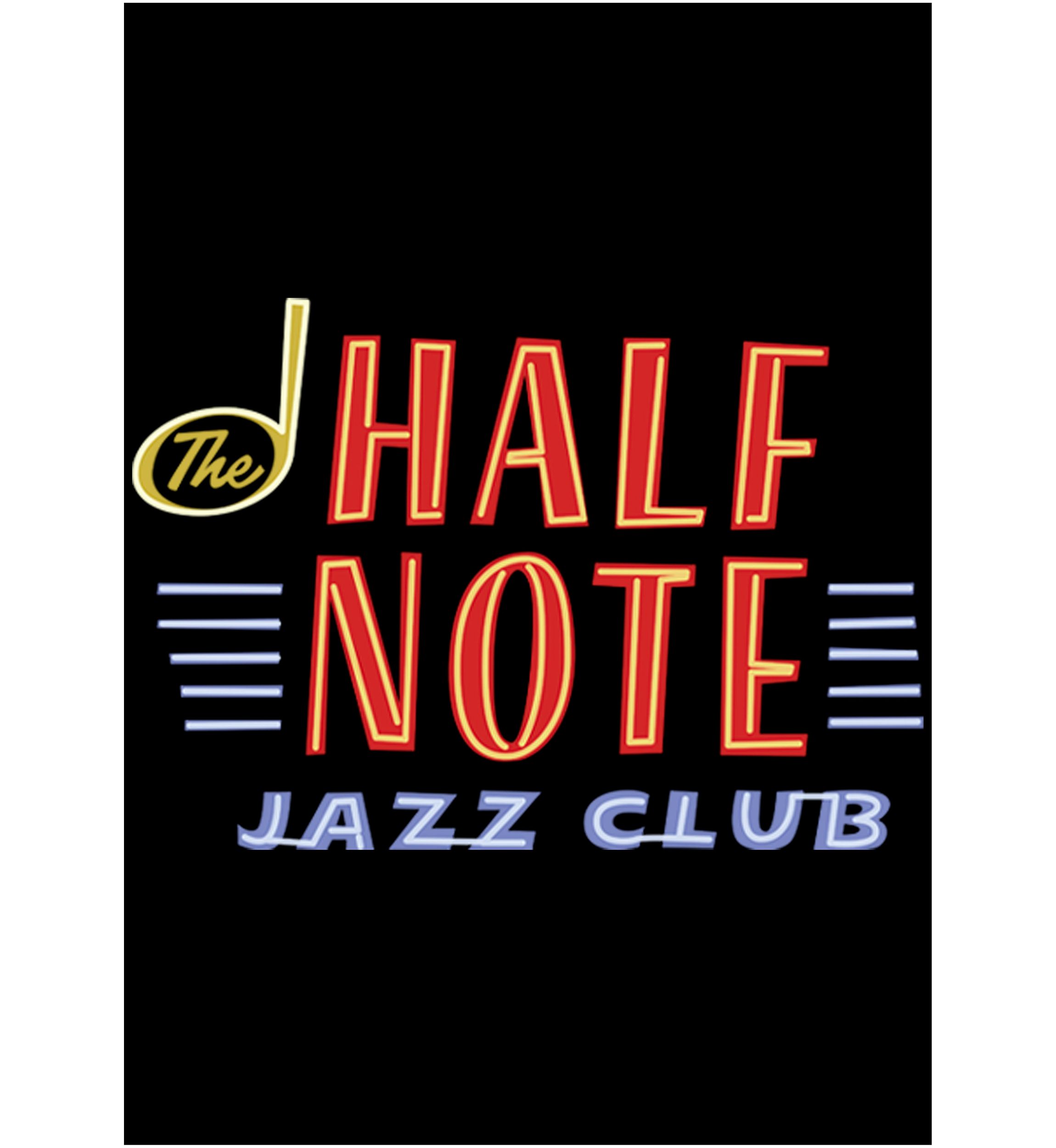 Half Note Neon Graphic T-Shirt