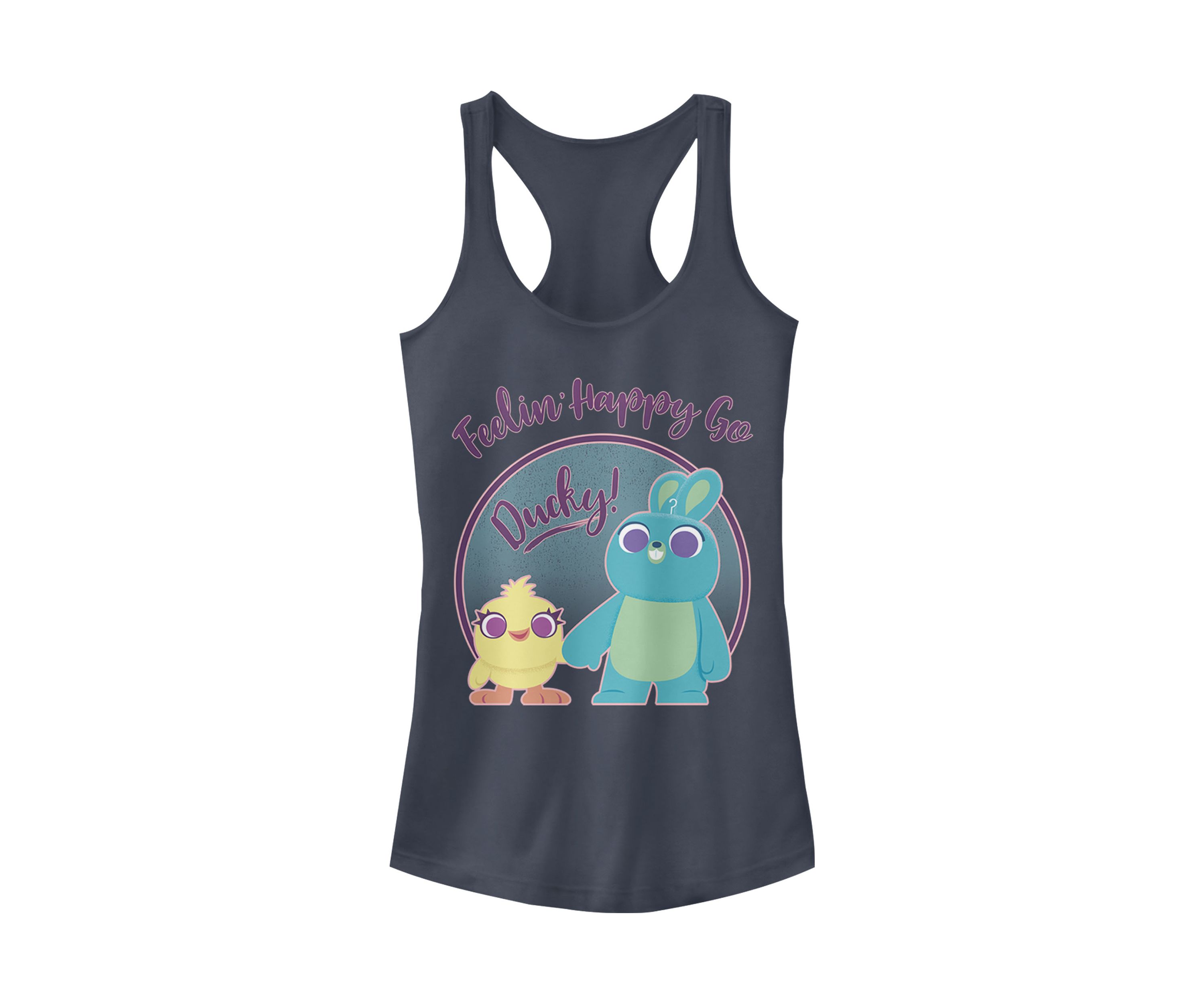 Ducky Bunny Pastel Graphic Tank