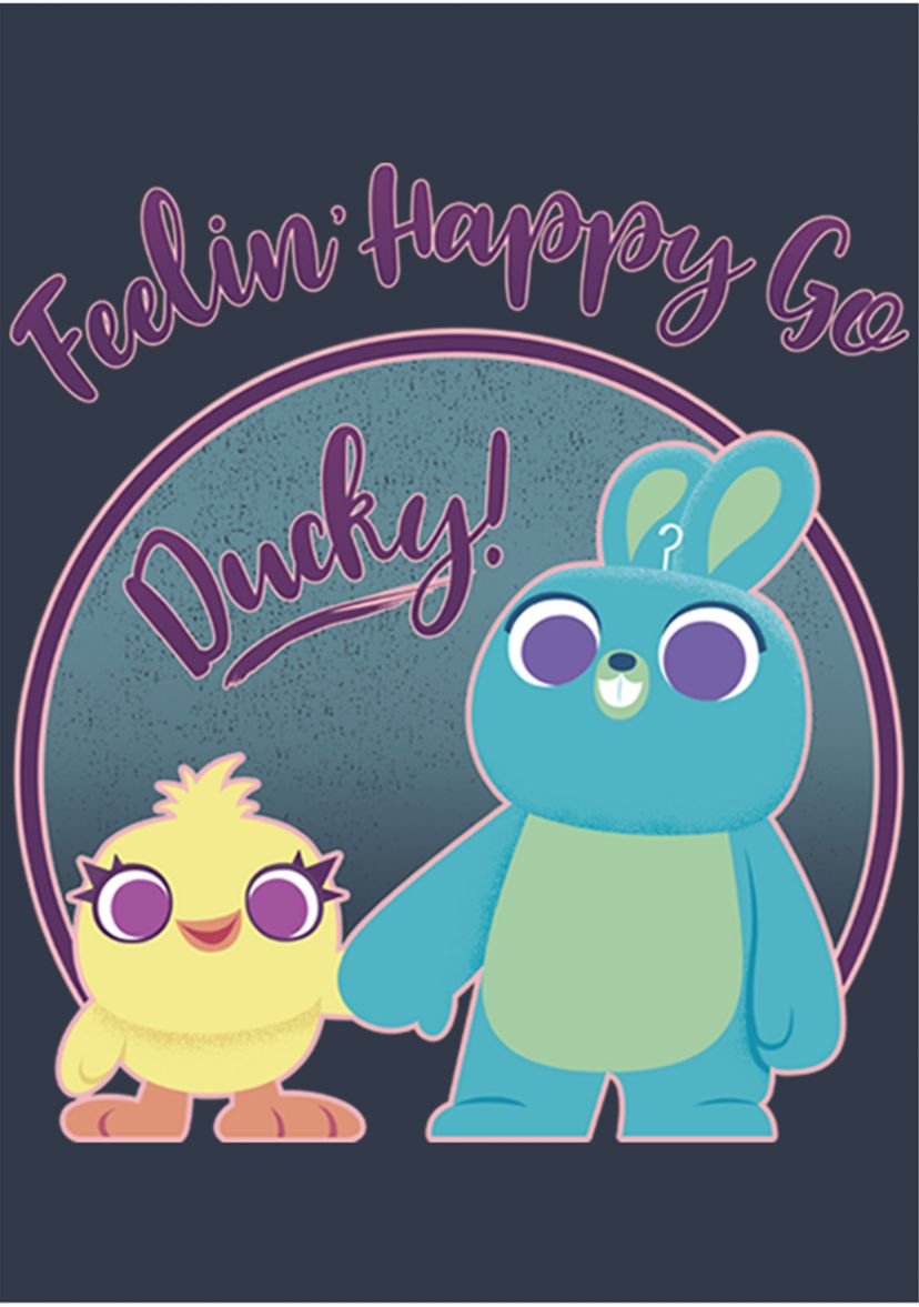 Ducky Bunny Pastel Graphic Tank