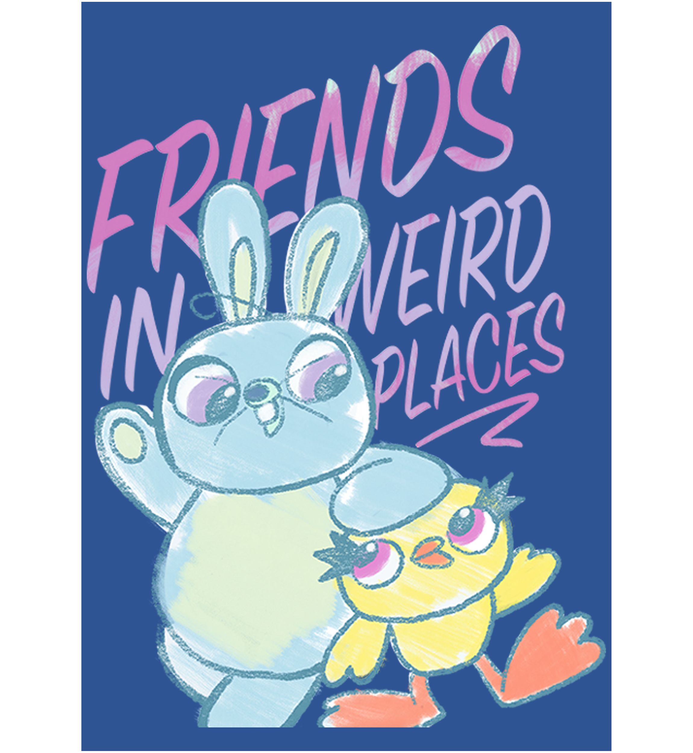 Friends Sketch Graphic Tank