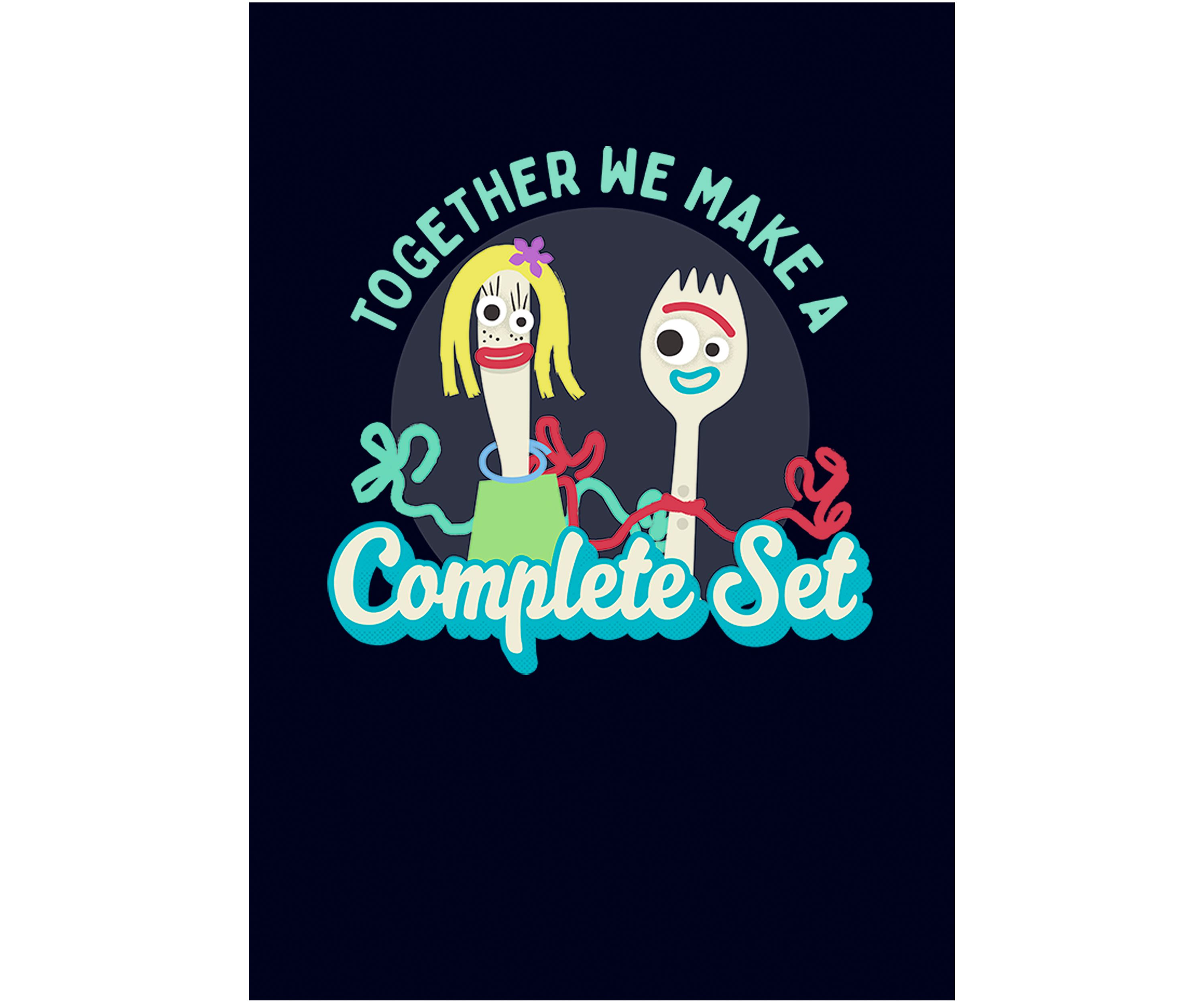 Complete Set Color Graphic T-Shirt