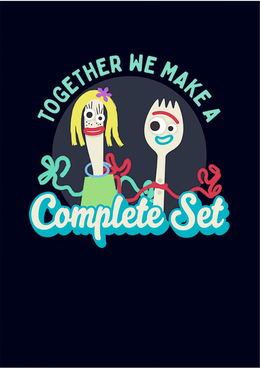 Complete Set Color Graphic T-Shirt