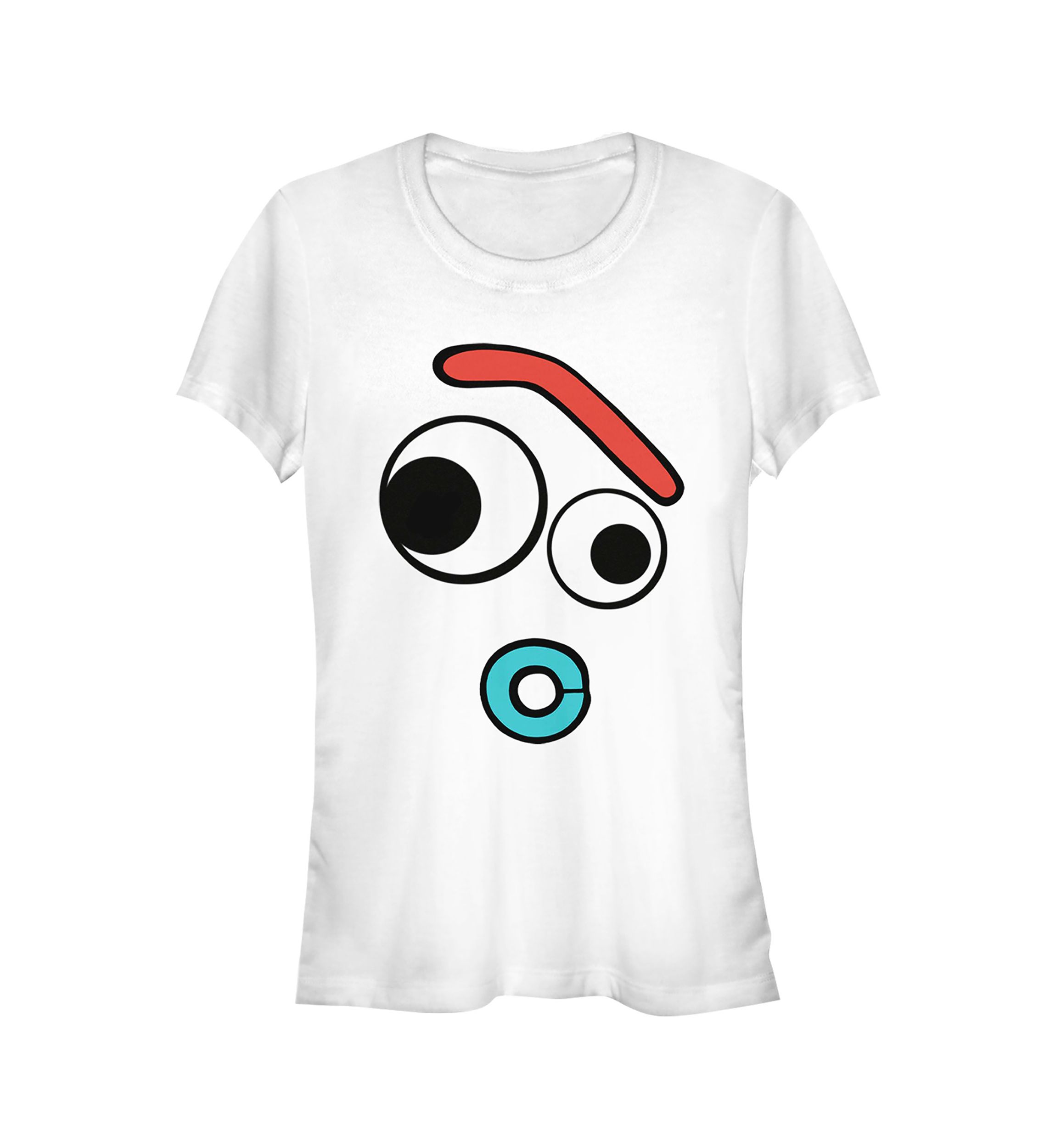 Big Face Curious Forky Graphic T-Shirt