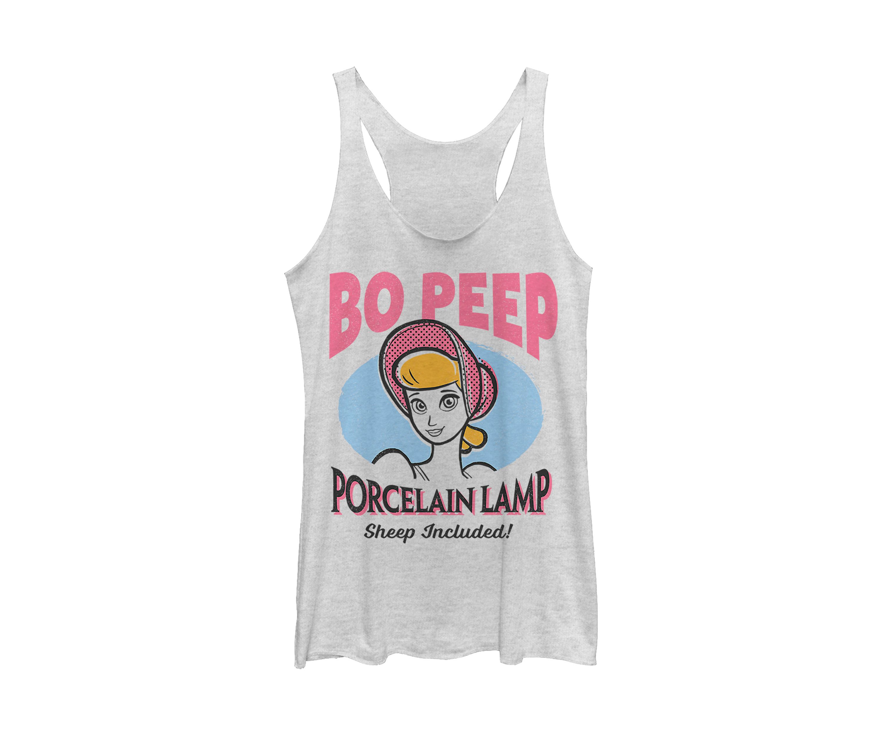Porcelain Lamp Peep Graphic Tank