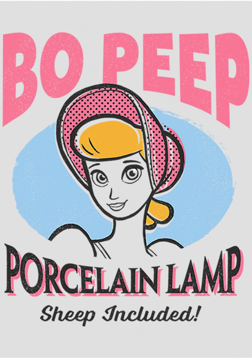 Porcelain Lamp Peep Graphic Tank