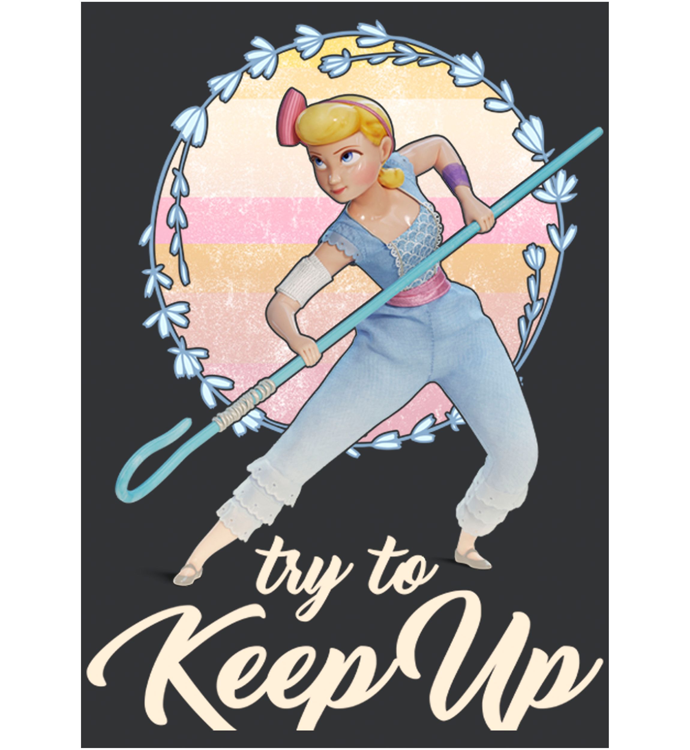 Keep Up Bo Graphic Tank