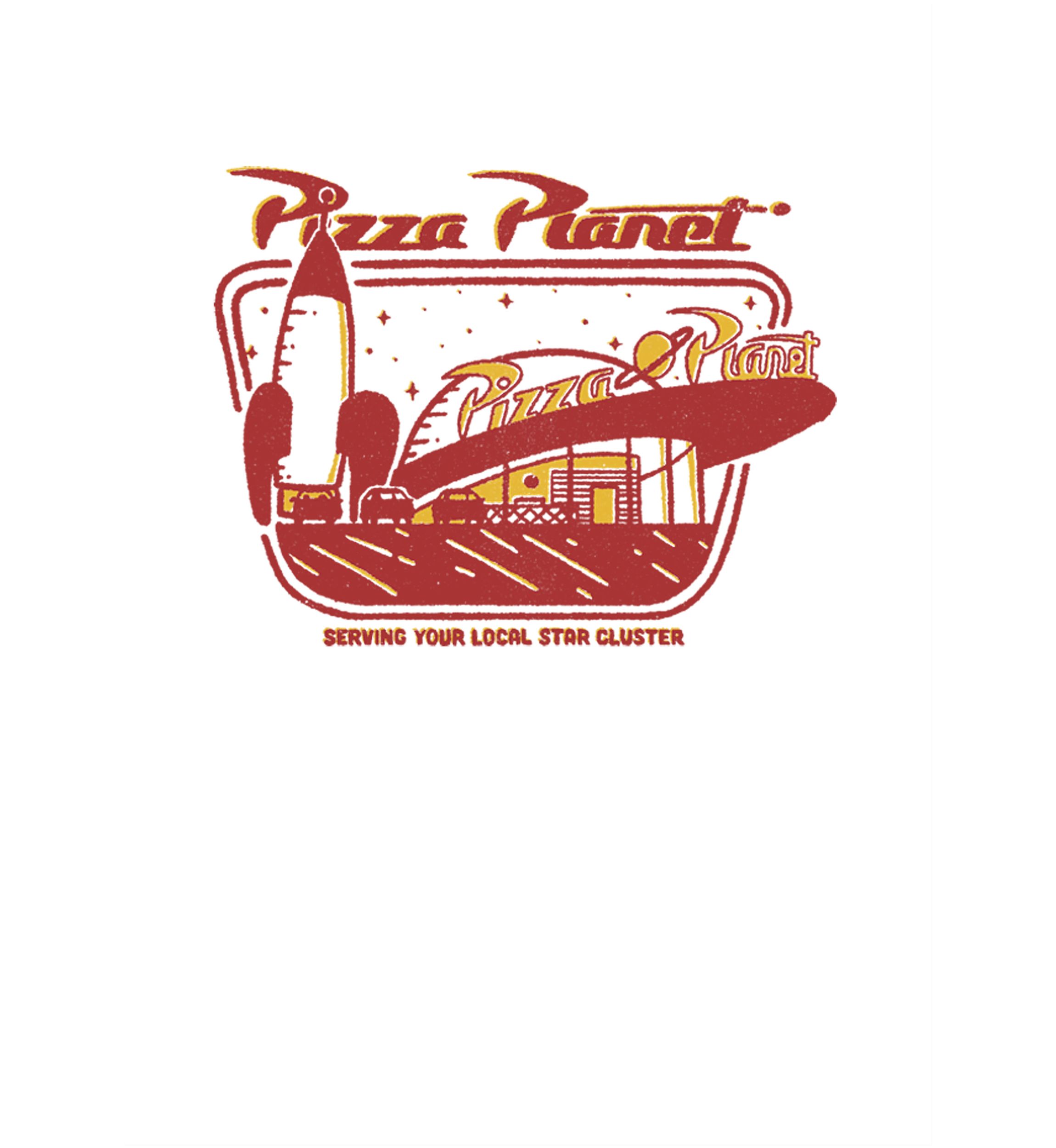 Pizza Planet Slice Graphic T-Shirt