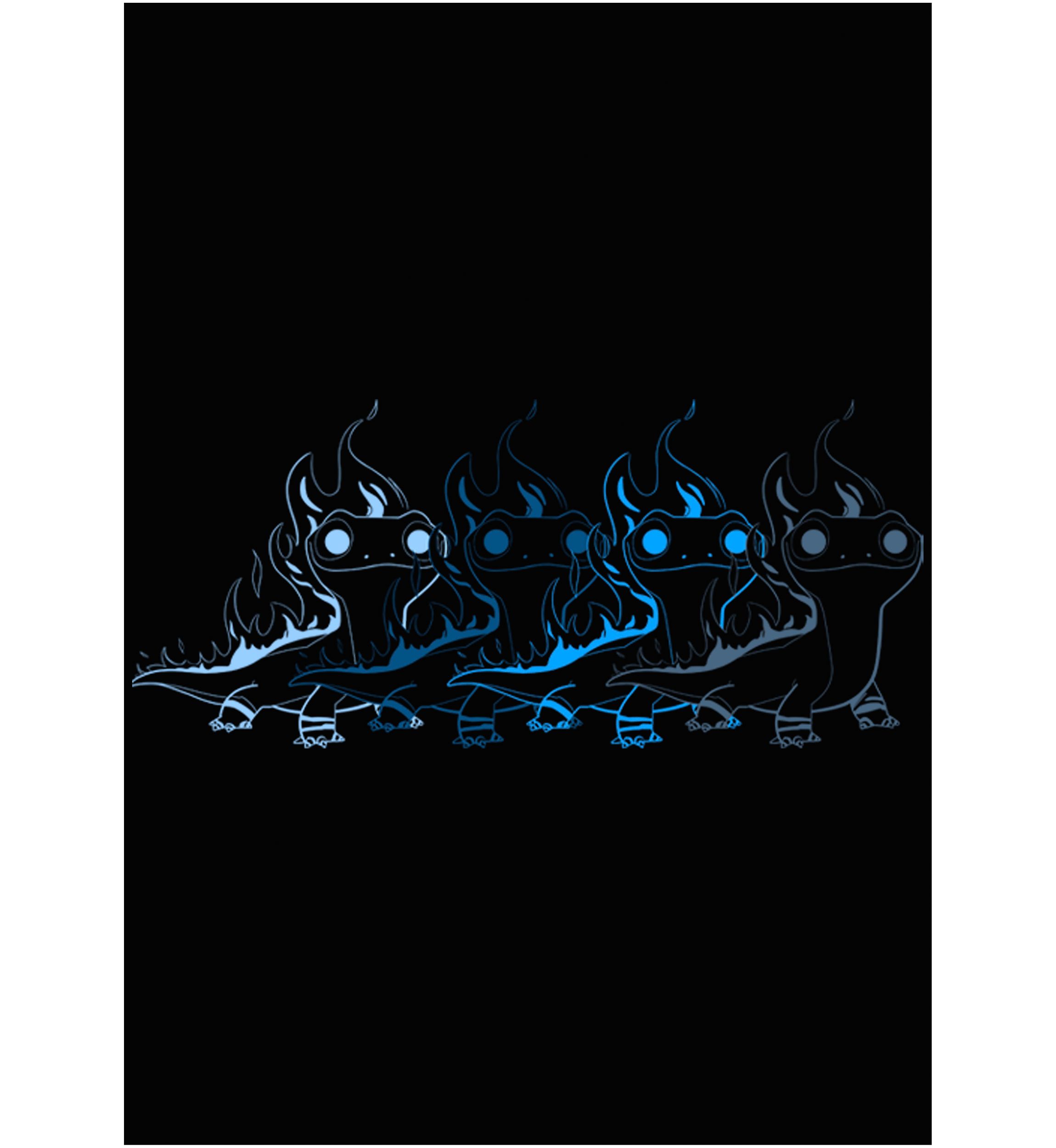 Salamander Pullover Graphic T-Shirt