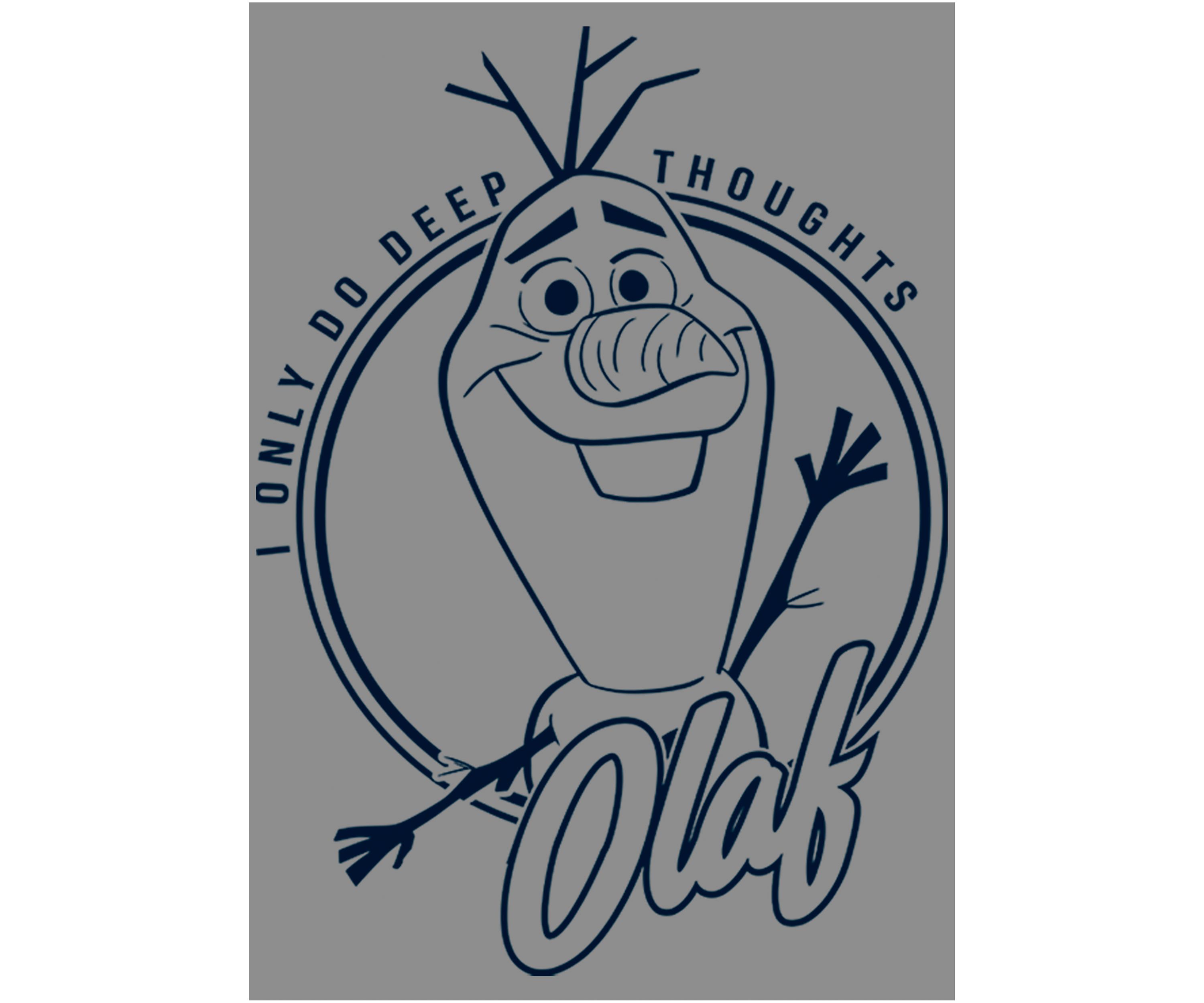Deep Thought Olaf Pullover Graphic T-Shirt