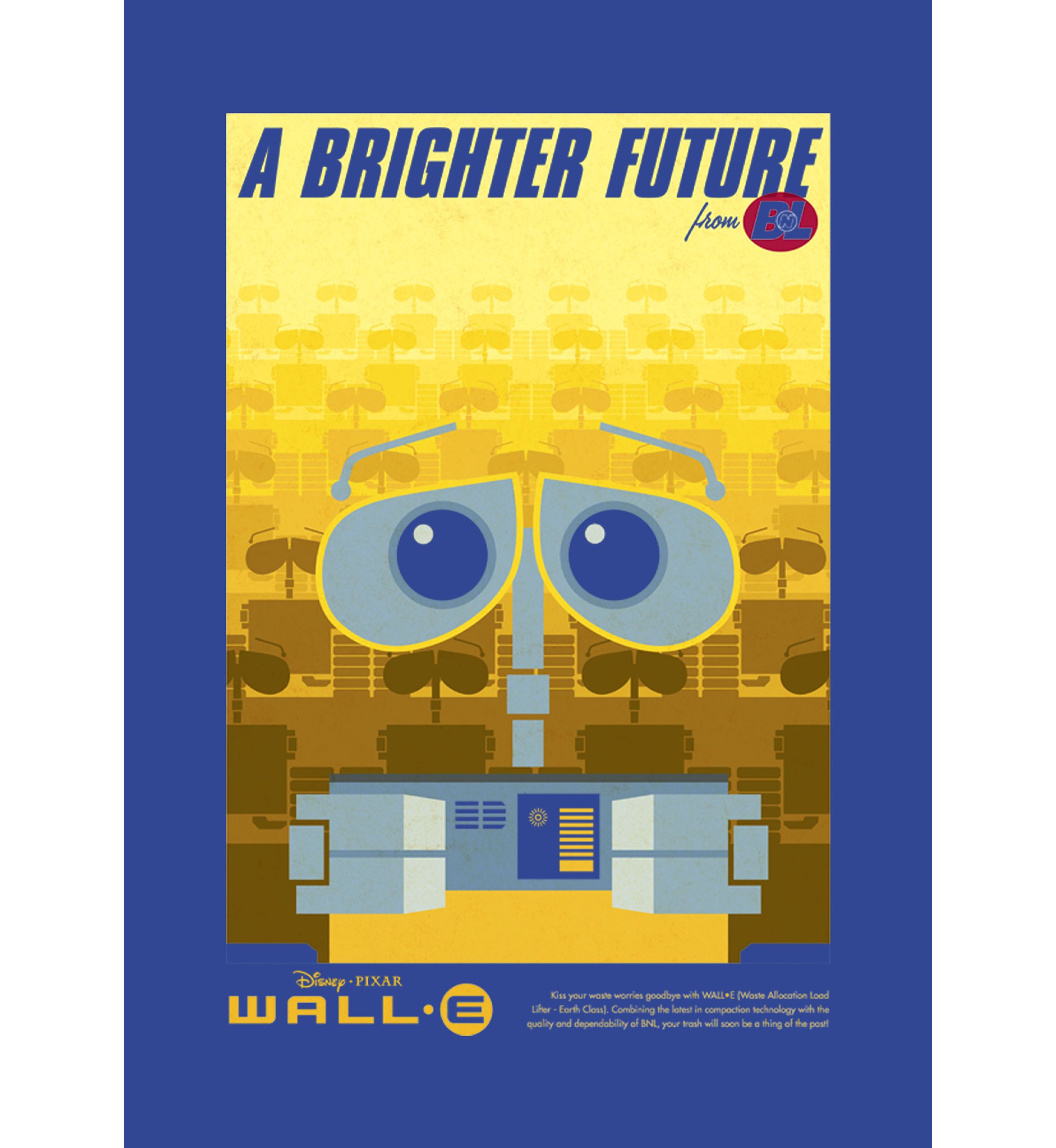 Brighter Future Poster Graphic T-Shirt