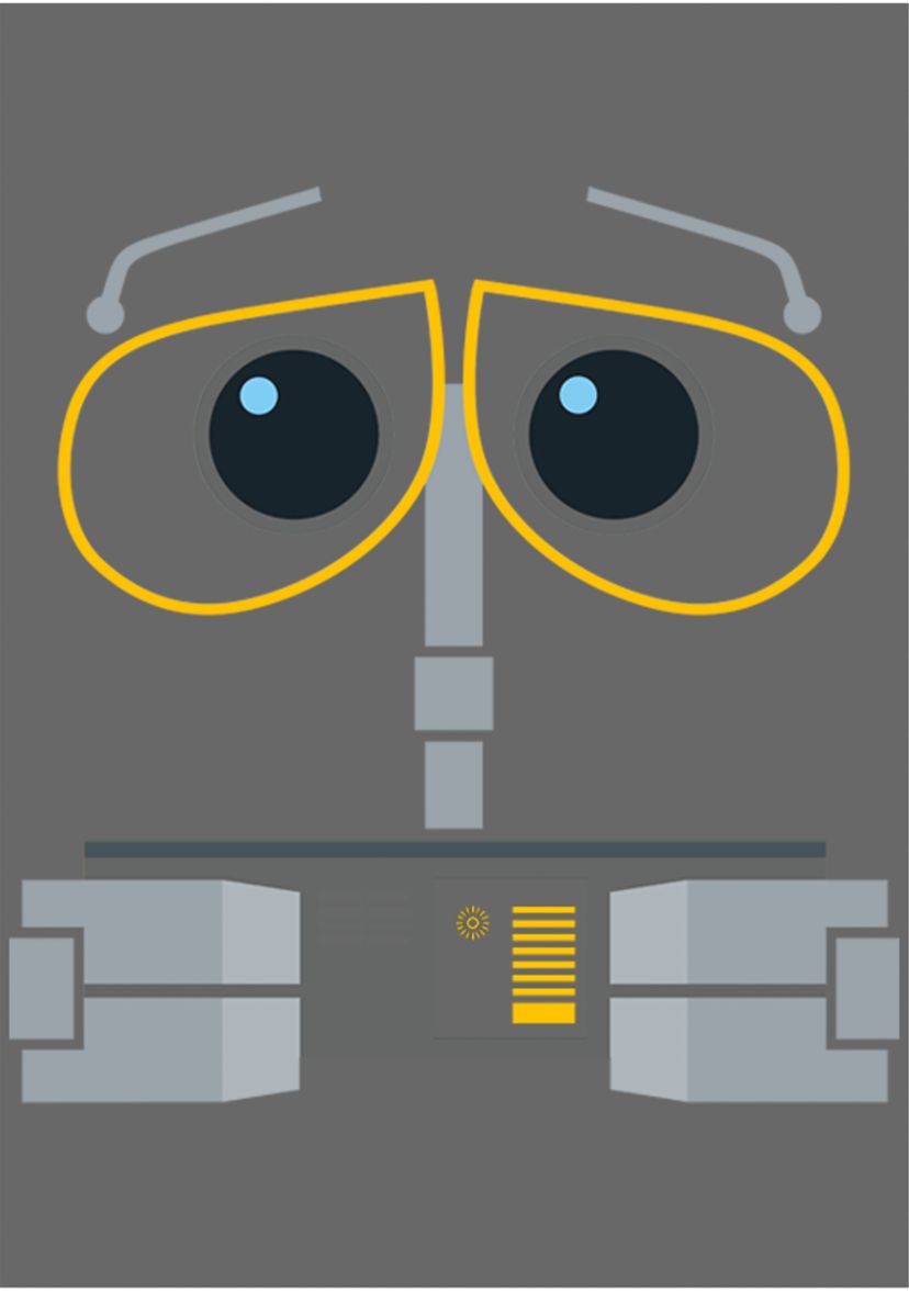 Wall E Big Face Graphic T-Shirt