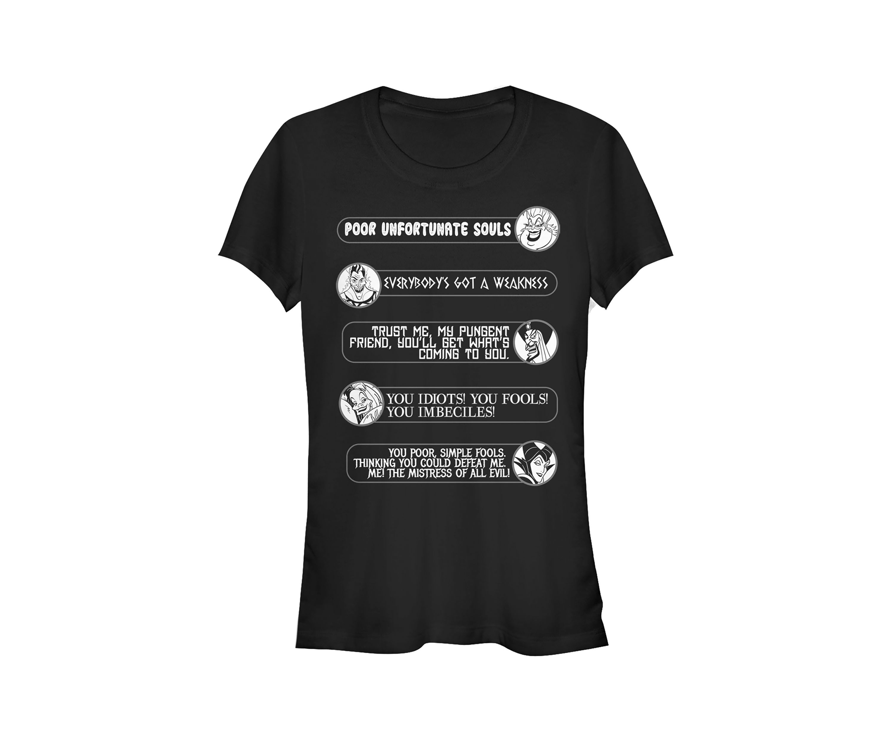 Villain Quotes Graphic T-Shirt