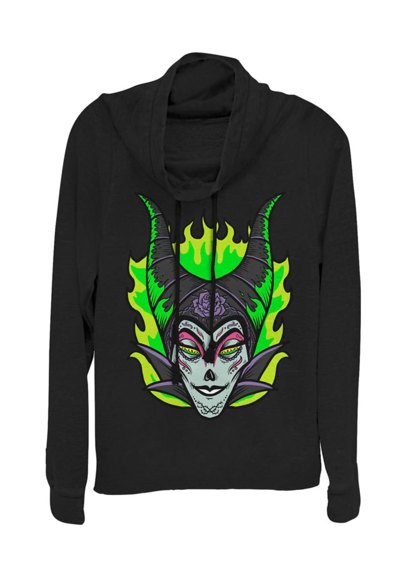 Maleficent Sugar Skull Pullover Graphic T-Shirt