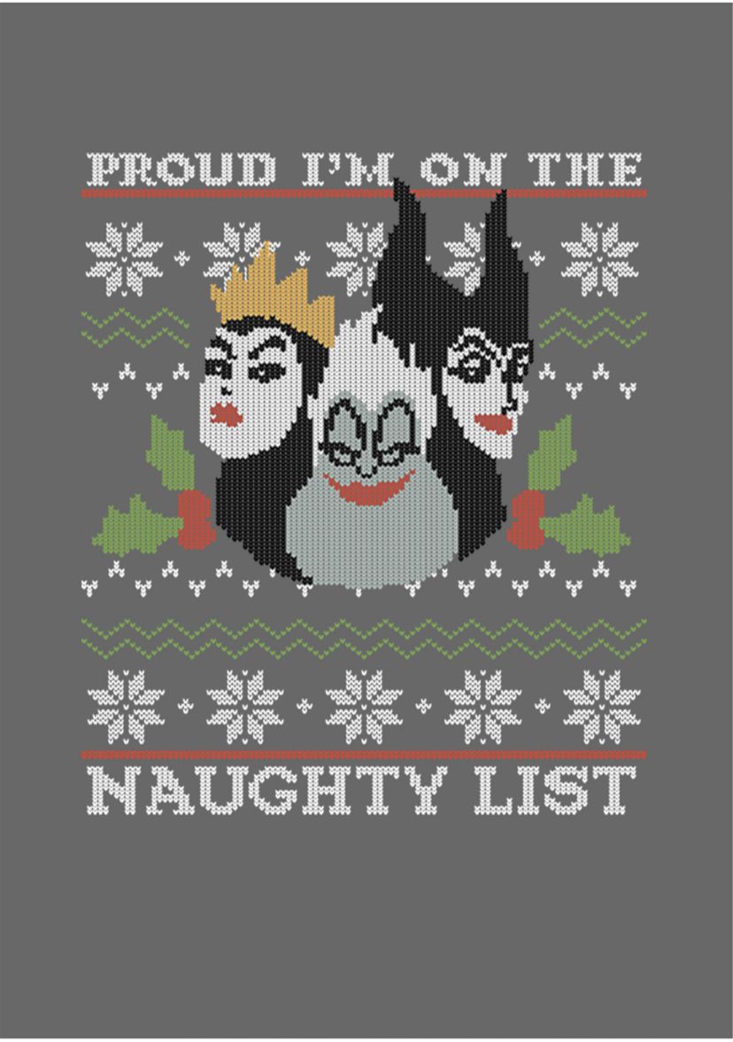 Naughty And Proud Graphic T-Shirt
