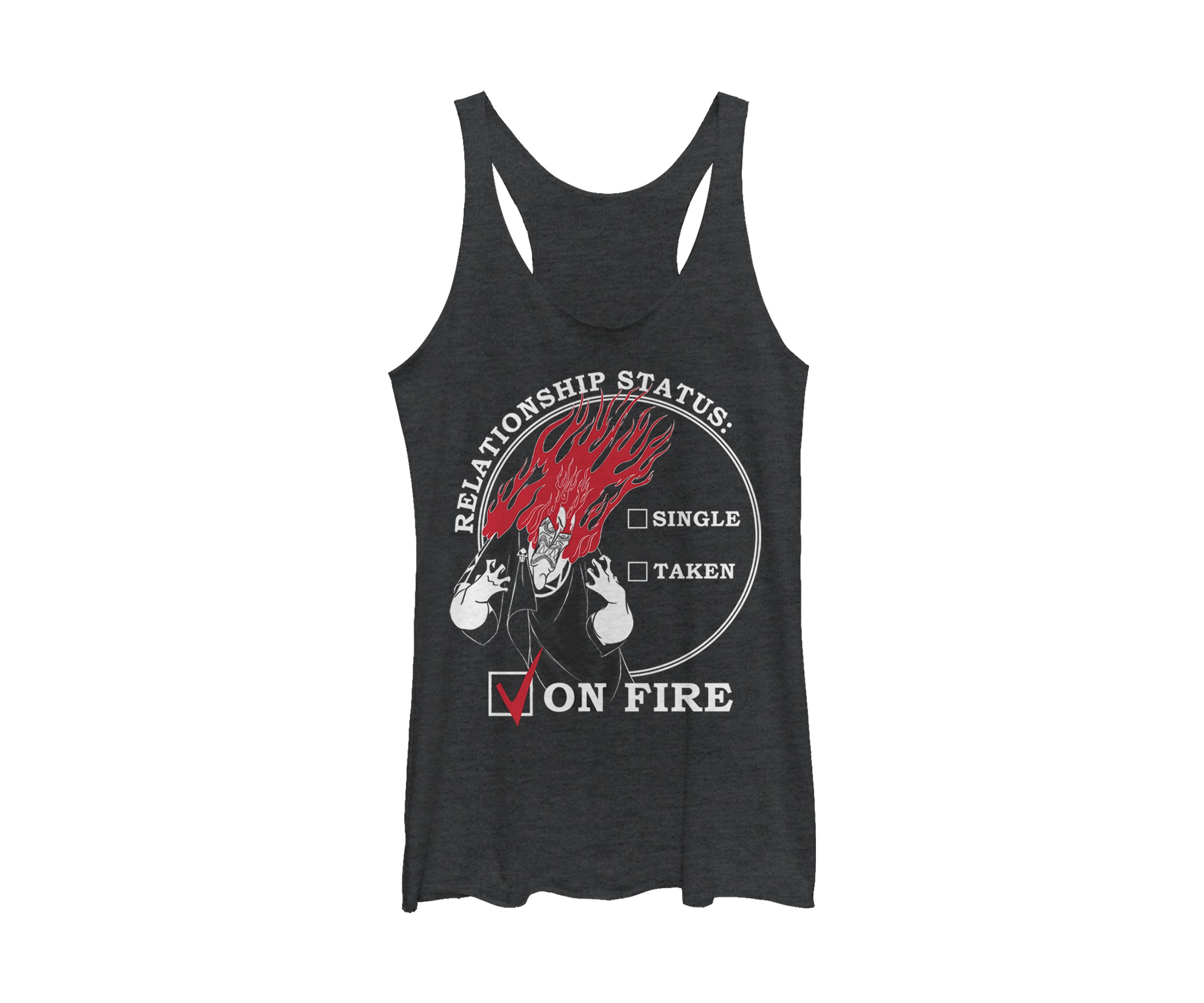 Relationship On Fire Graphic Tank