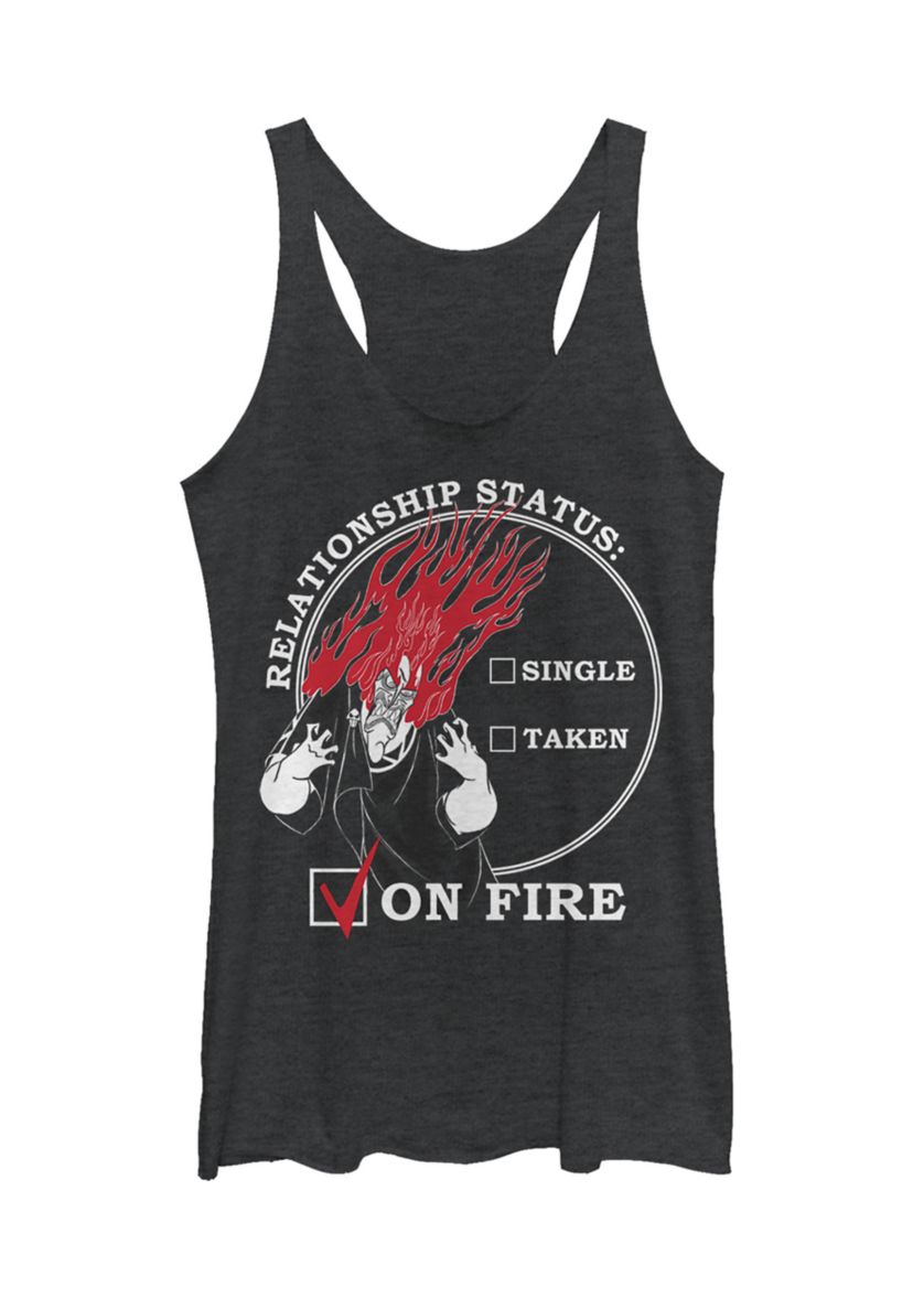 Relationship On Fire Graphic Tank