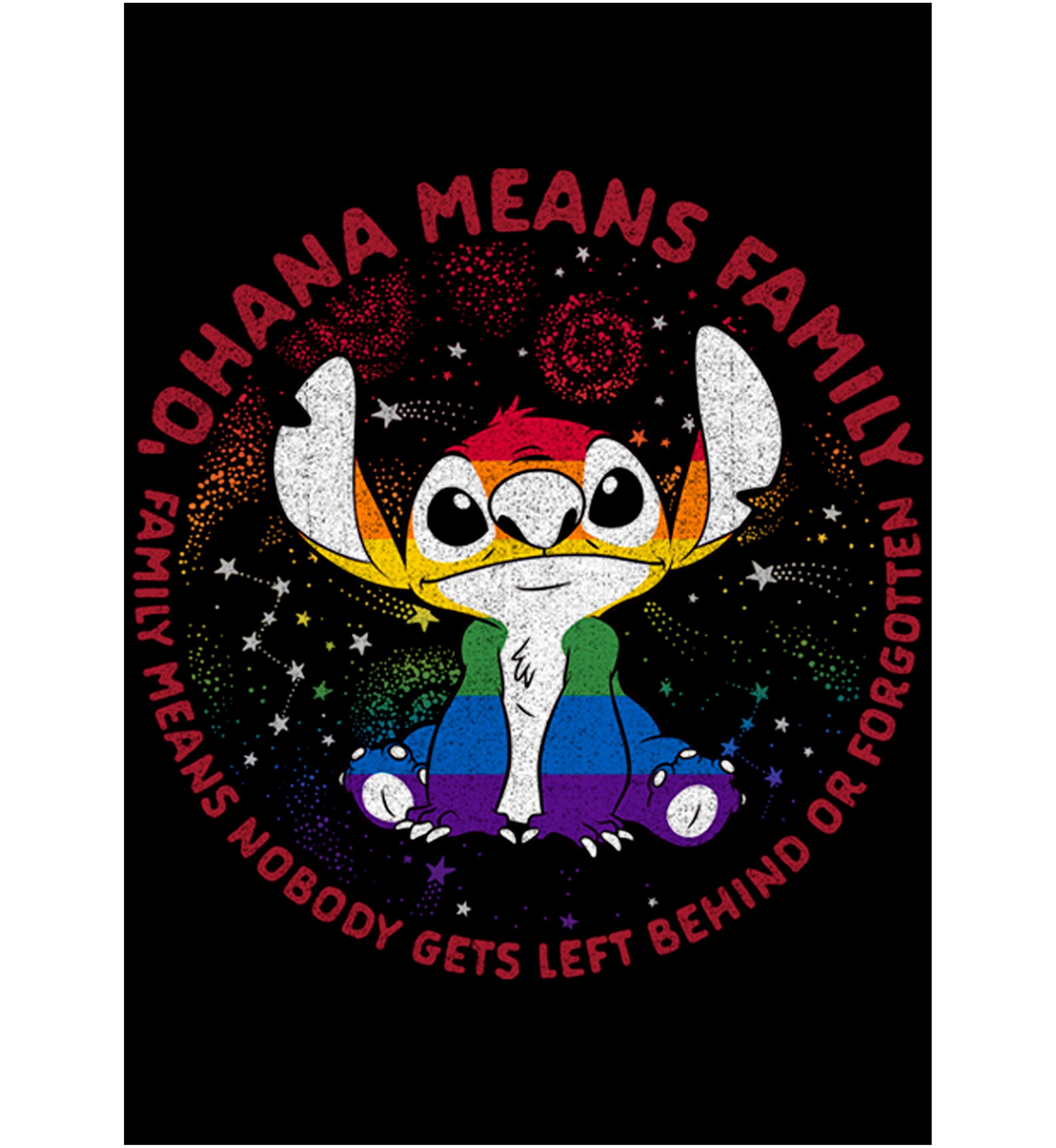 Ohana Pride Graphic T-Shirt