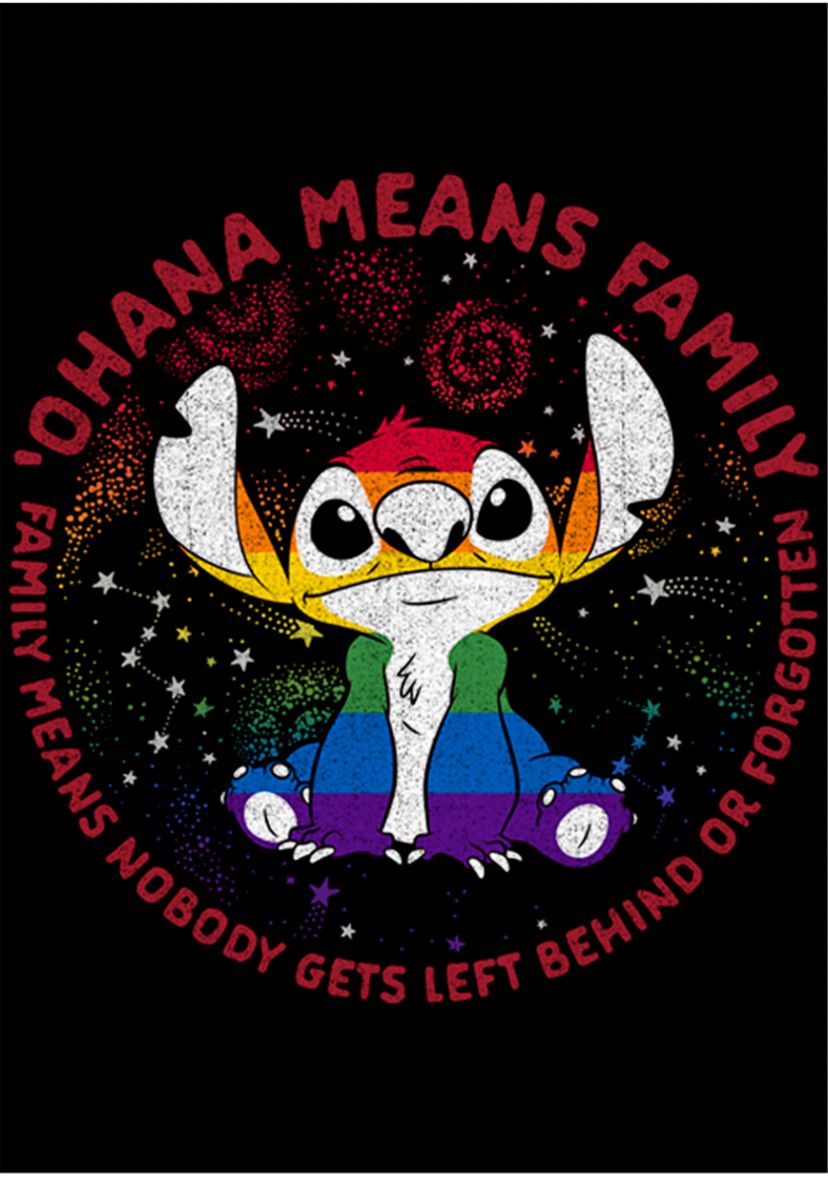Ohana Pride Graphic T-Shirt