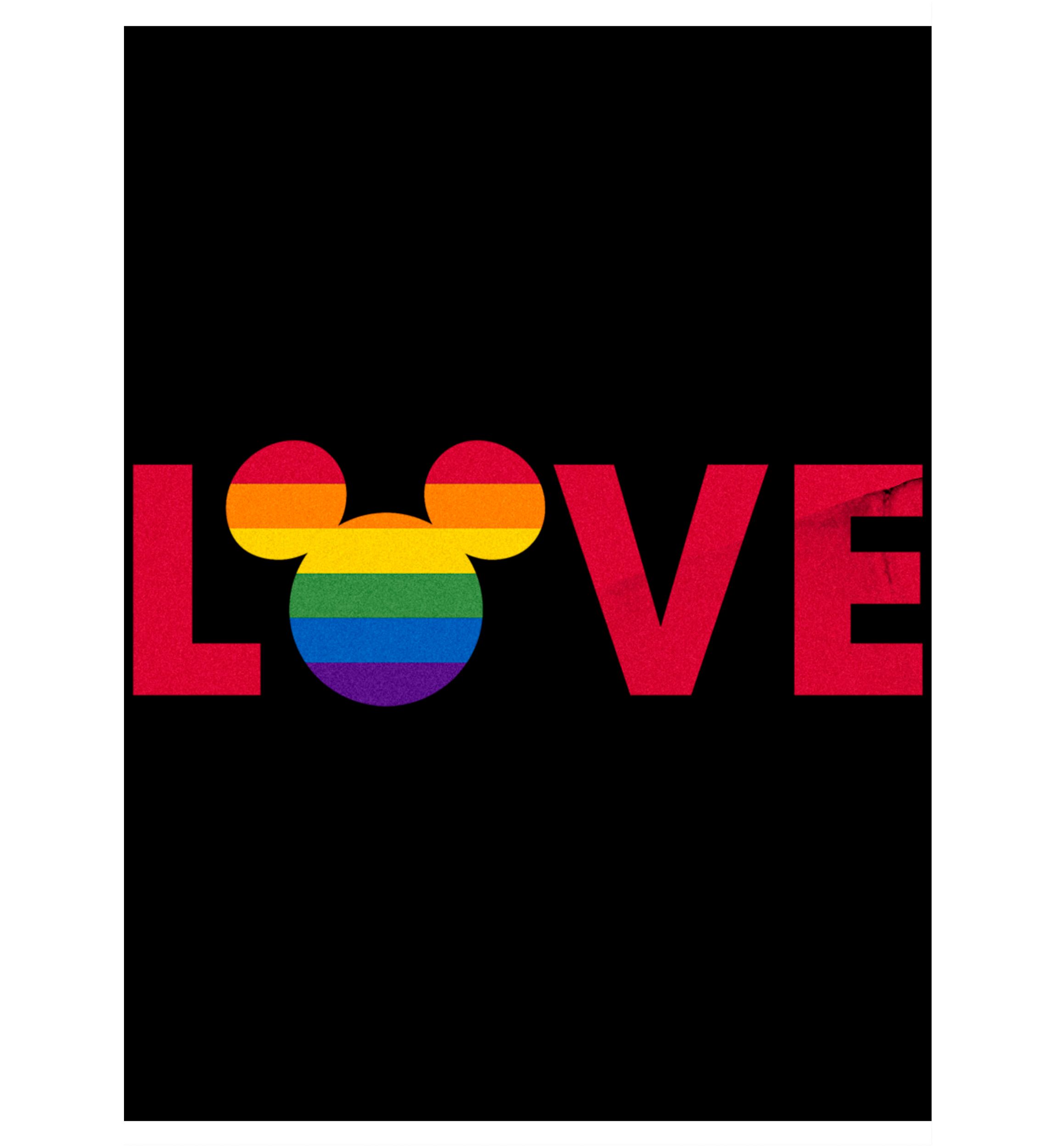 Ears Logo Pride Graphic T-Shirt