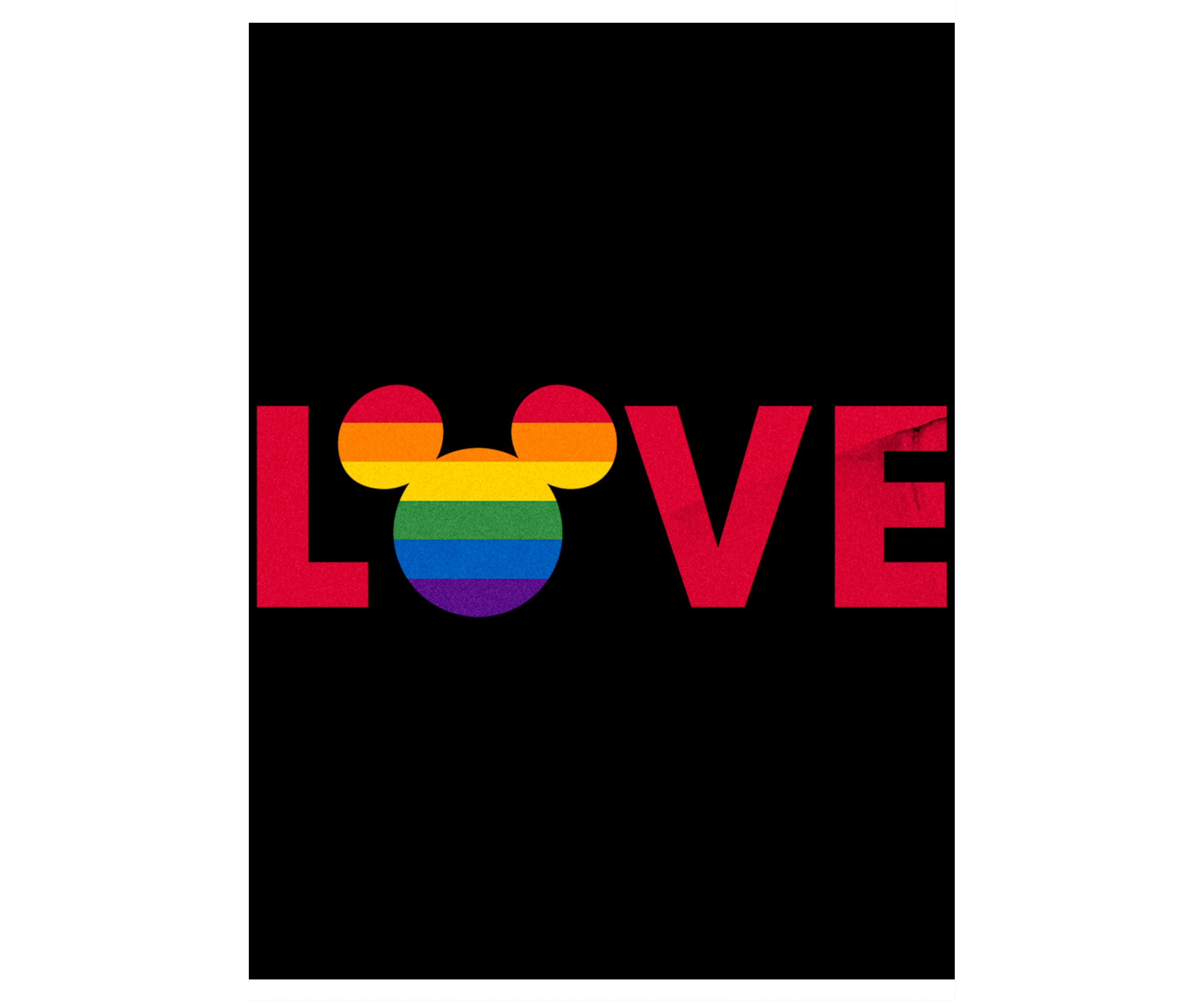 Ears Logo Pride Graphic T-Shirt