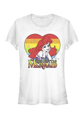 Disney Women's Rainbow Ariel Graphic T-Shirt