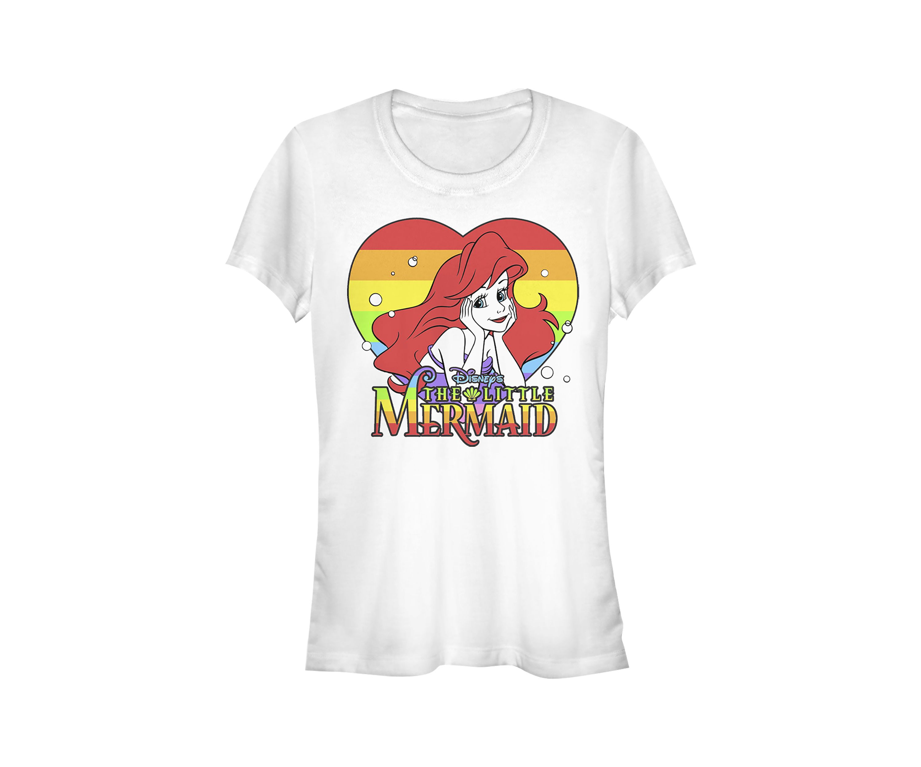 Rainbow Ariel Graphic T-Shirt