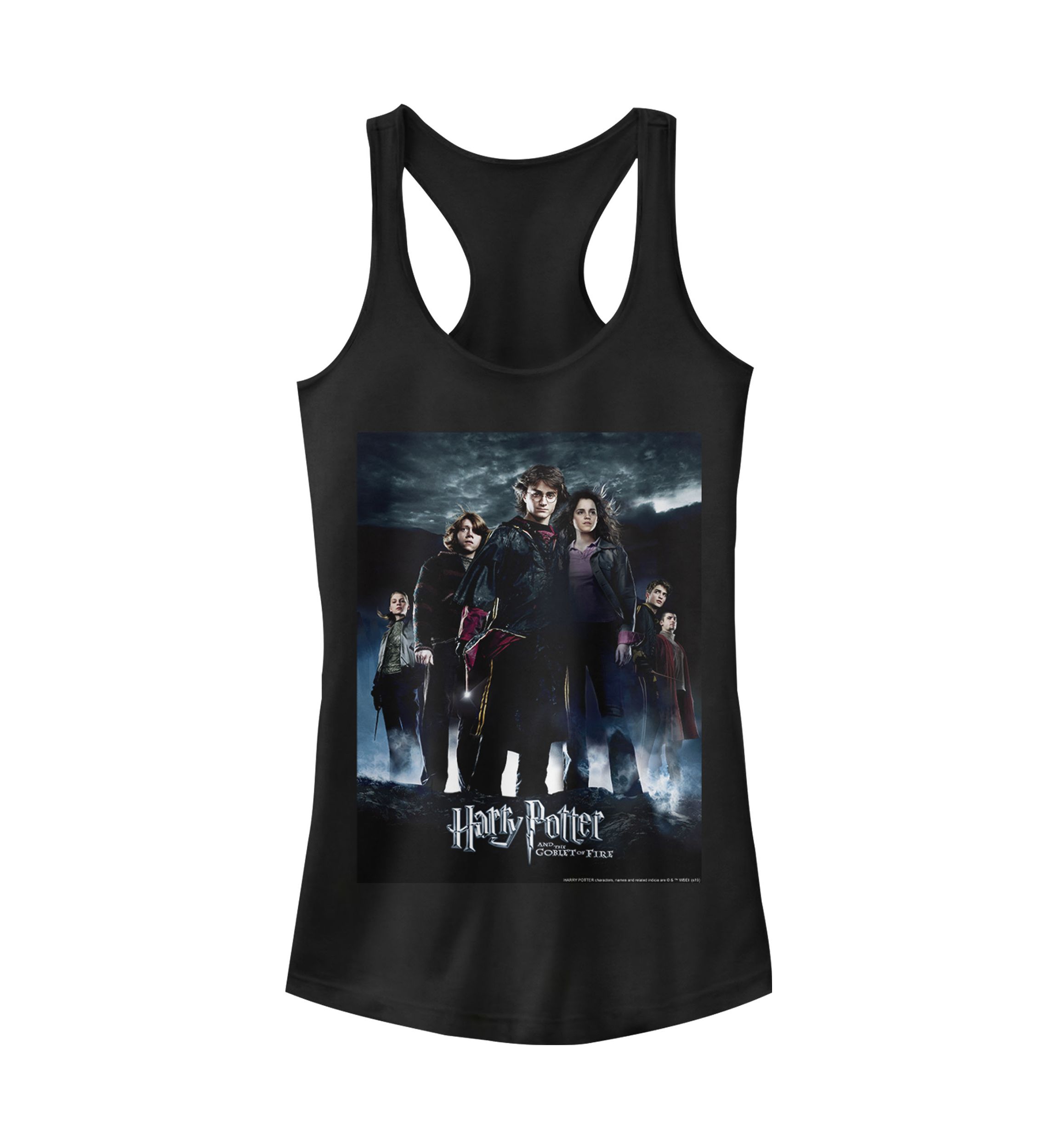 Potter Goblet Group Poster Graphic Tank