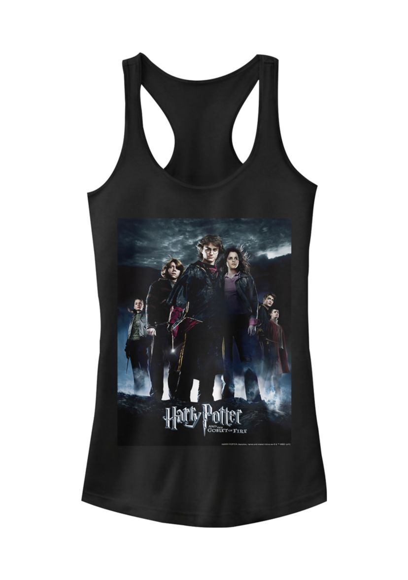 Potter Goblet Group Poster Graphic Tank