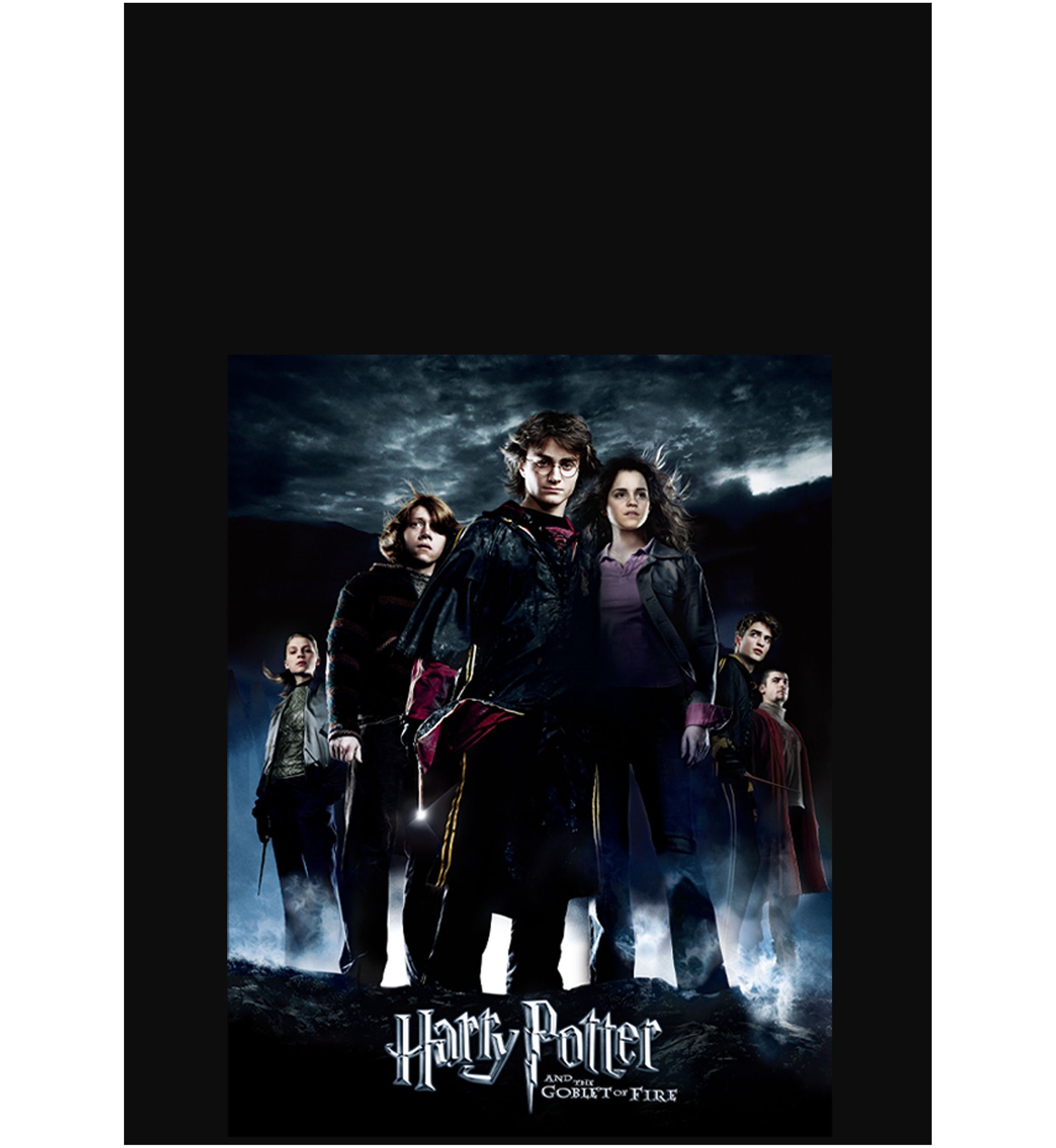 Potter Goblet Group Poster Graphic Tank