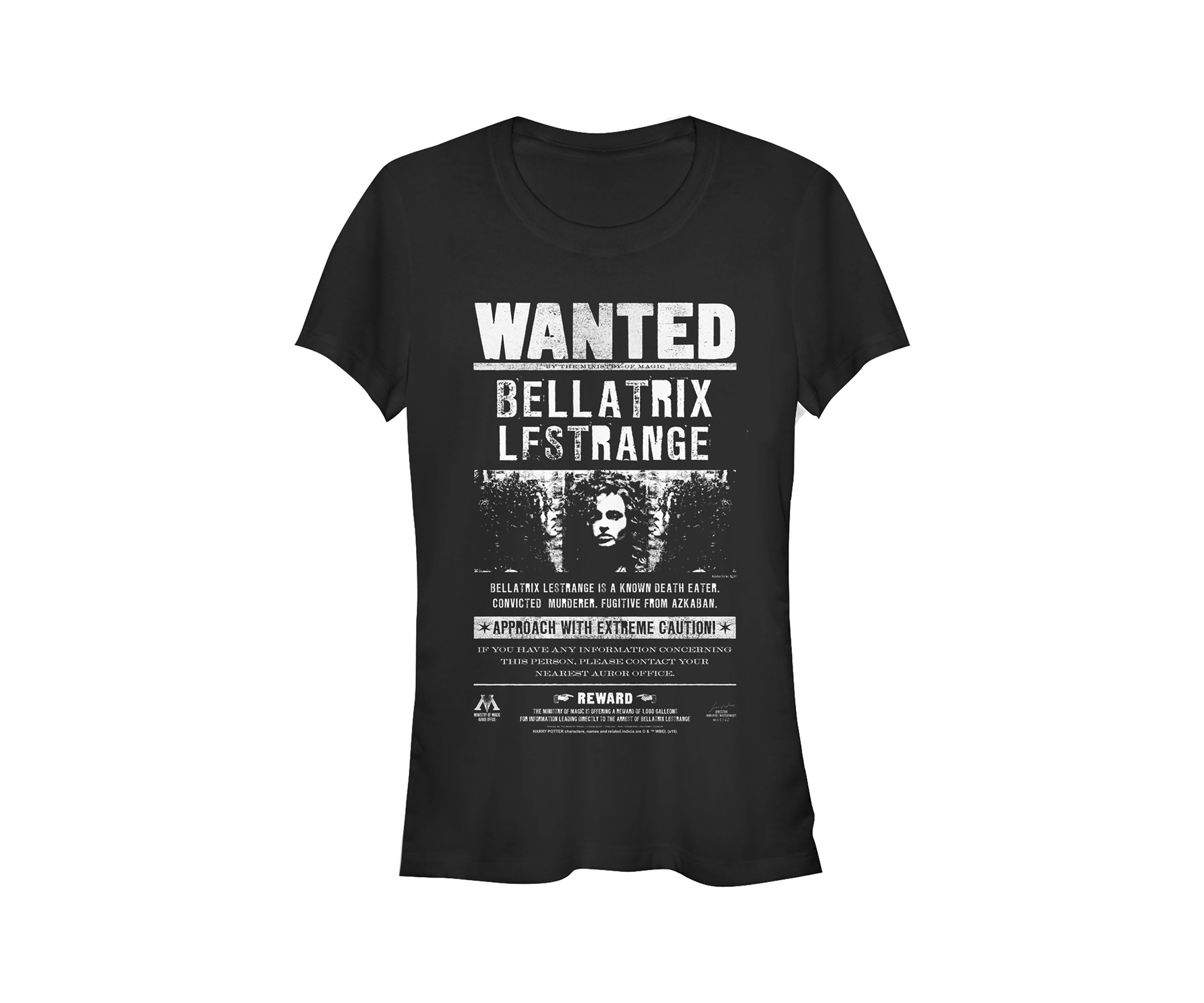 Bellatrix Newspaper Graphic T-Shirt
