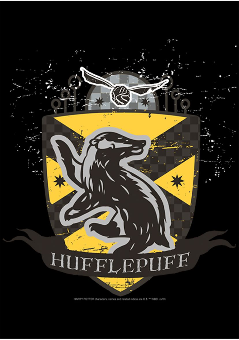 Hufflepuff Quidditch Badge Graphic T-Shirt
