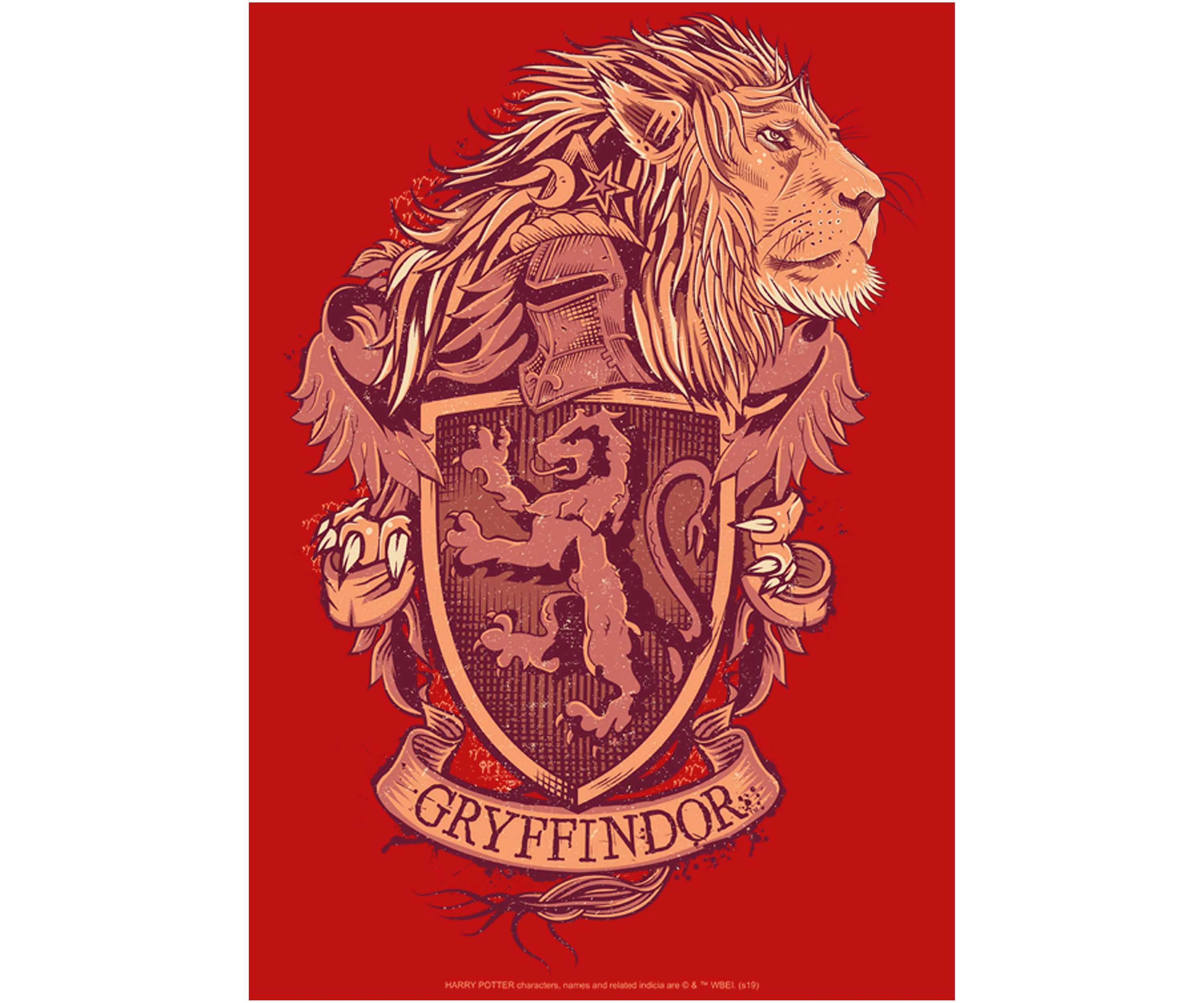Gryffindor House Crest Graphic T-Shirt
