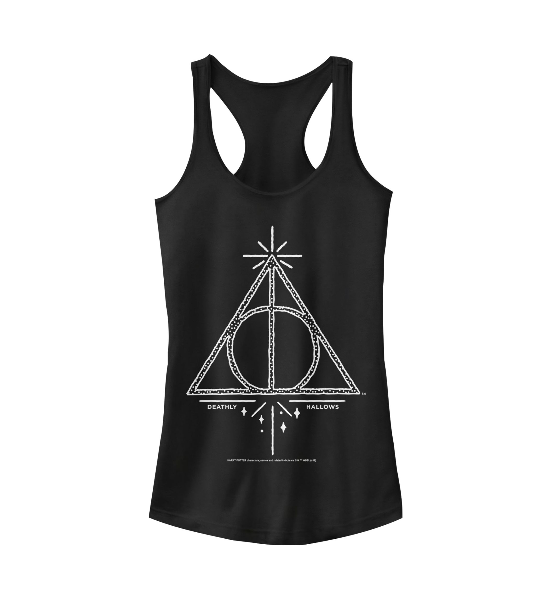 Deathly Hallows Line Symbol Graphic Tank