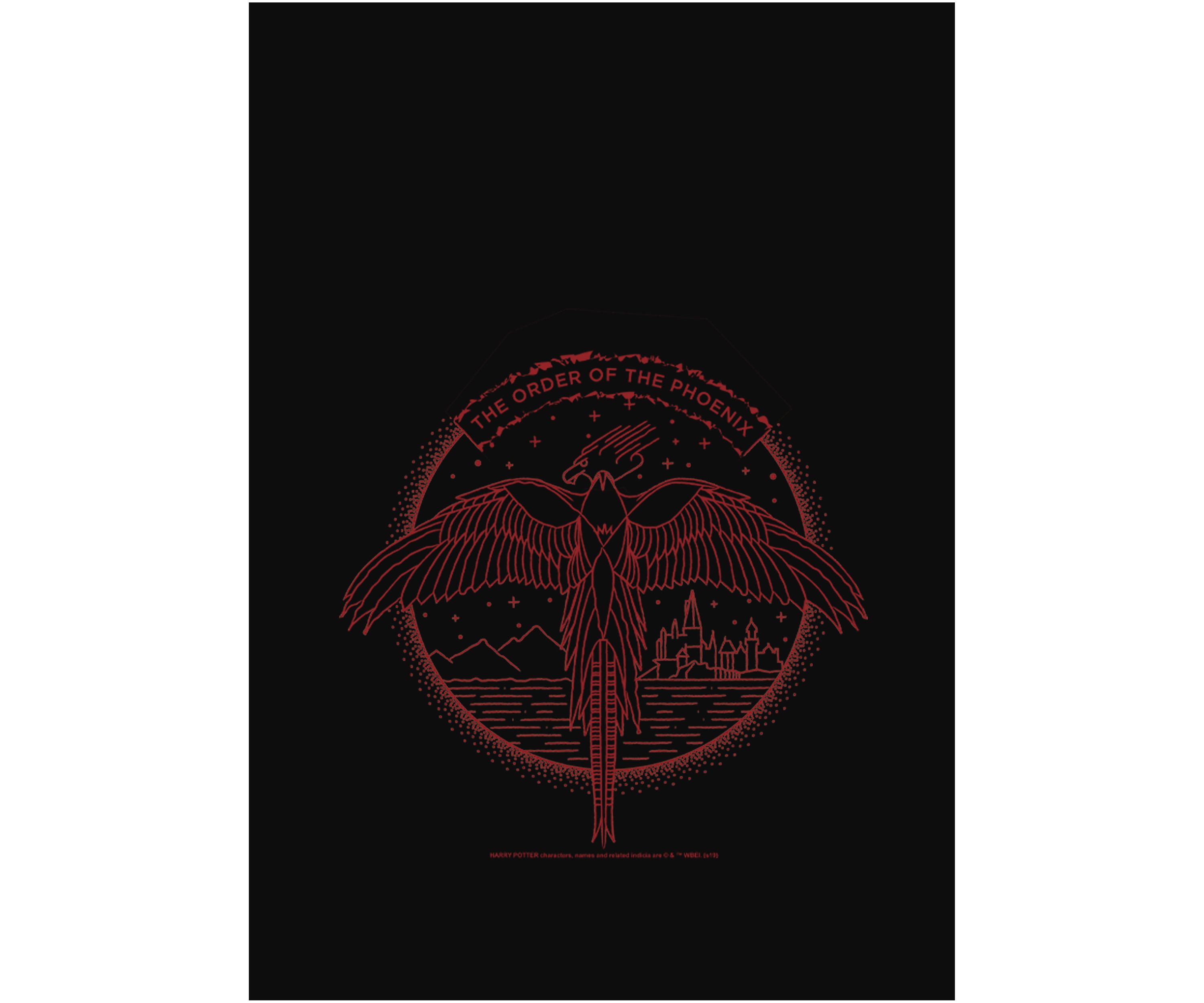 Phoenix Line Art Graphic Tank