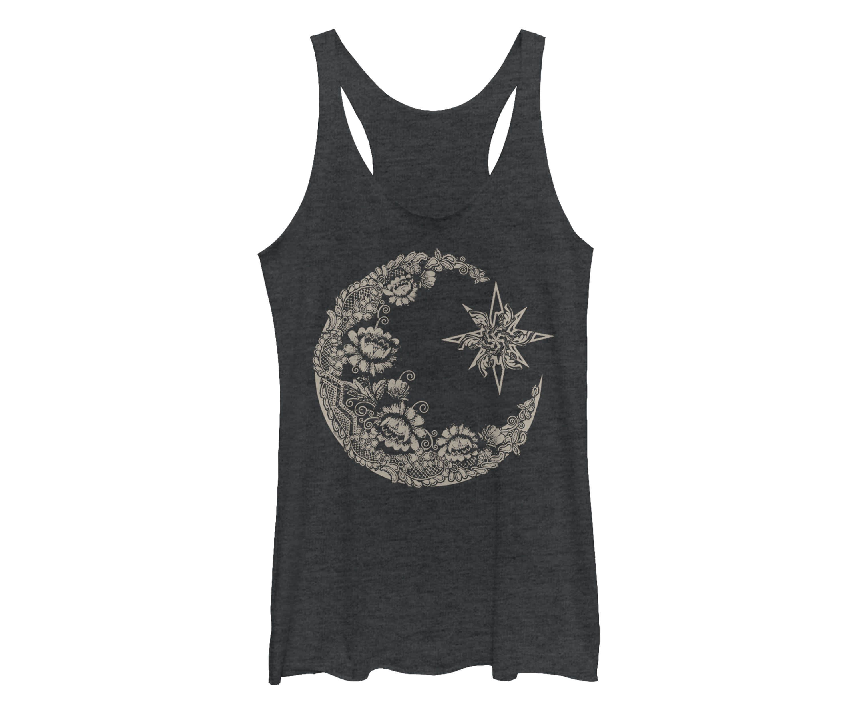 Lace Moon Graphic Tank