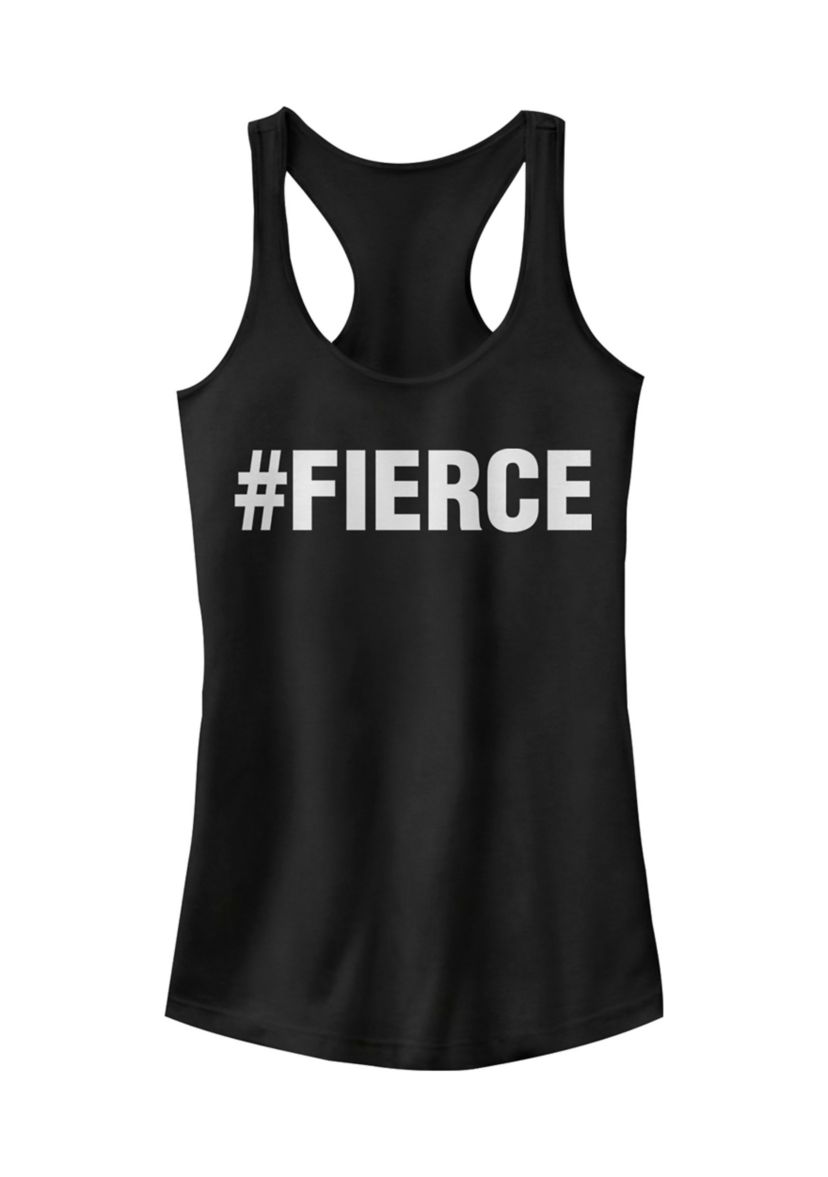 	  Juniors Fierce Tank Top  
