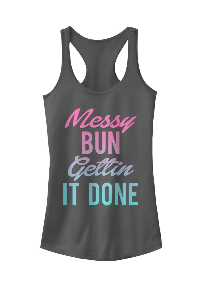 Juniors Chin-Up Get It Bun Tank
