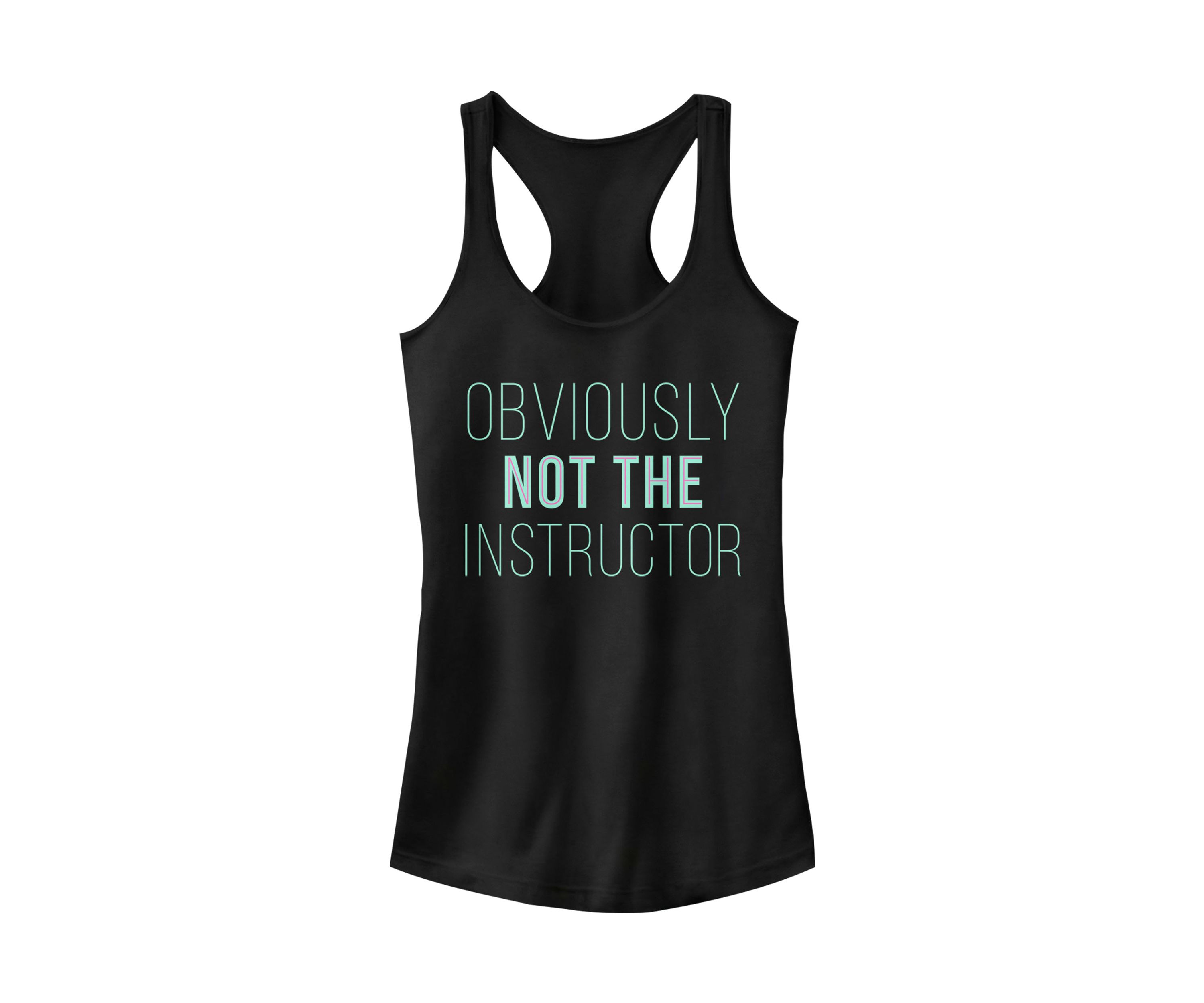 Juniors Not the Instructor Tank Top