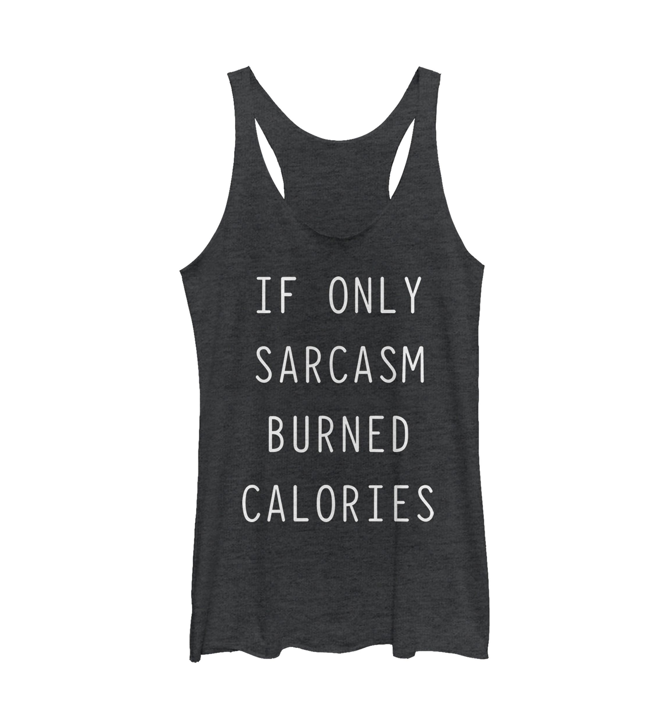 Juniors Sarcasm Workout Tank Top  