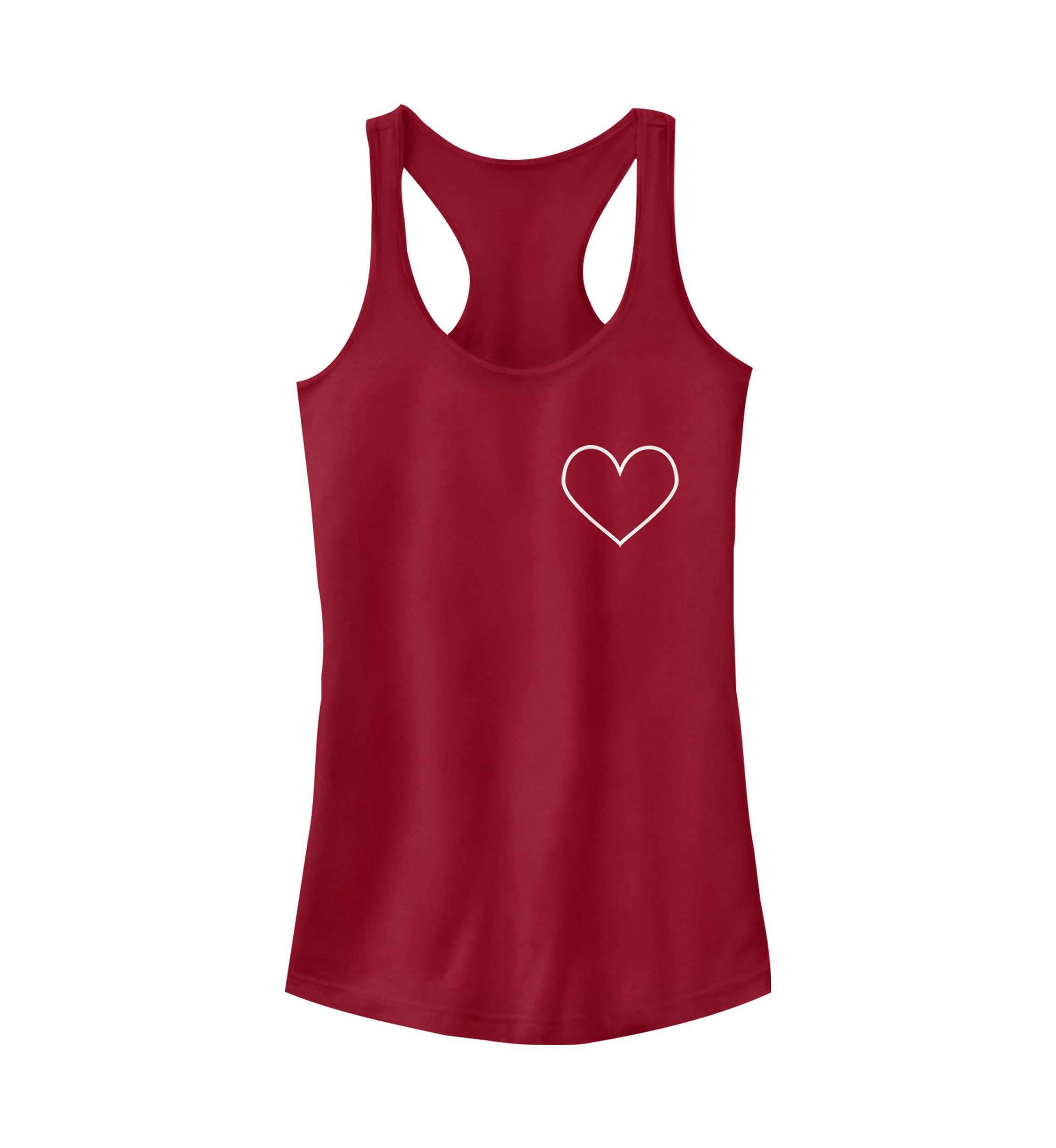 	  Juniors Disturbed Heart Tank Top 