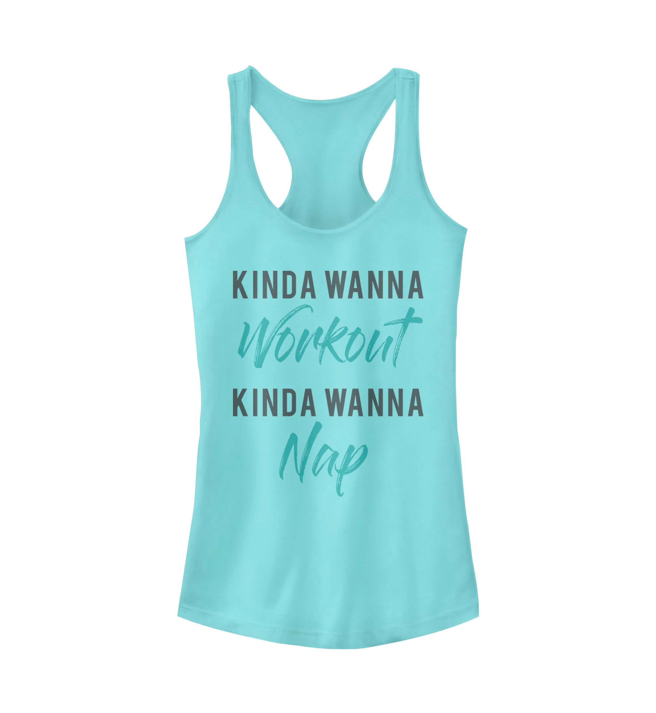  Juniors Work or Nap Tank Top 