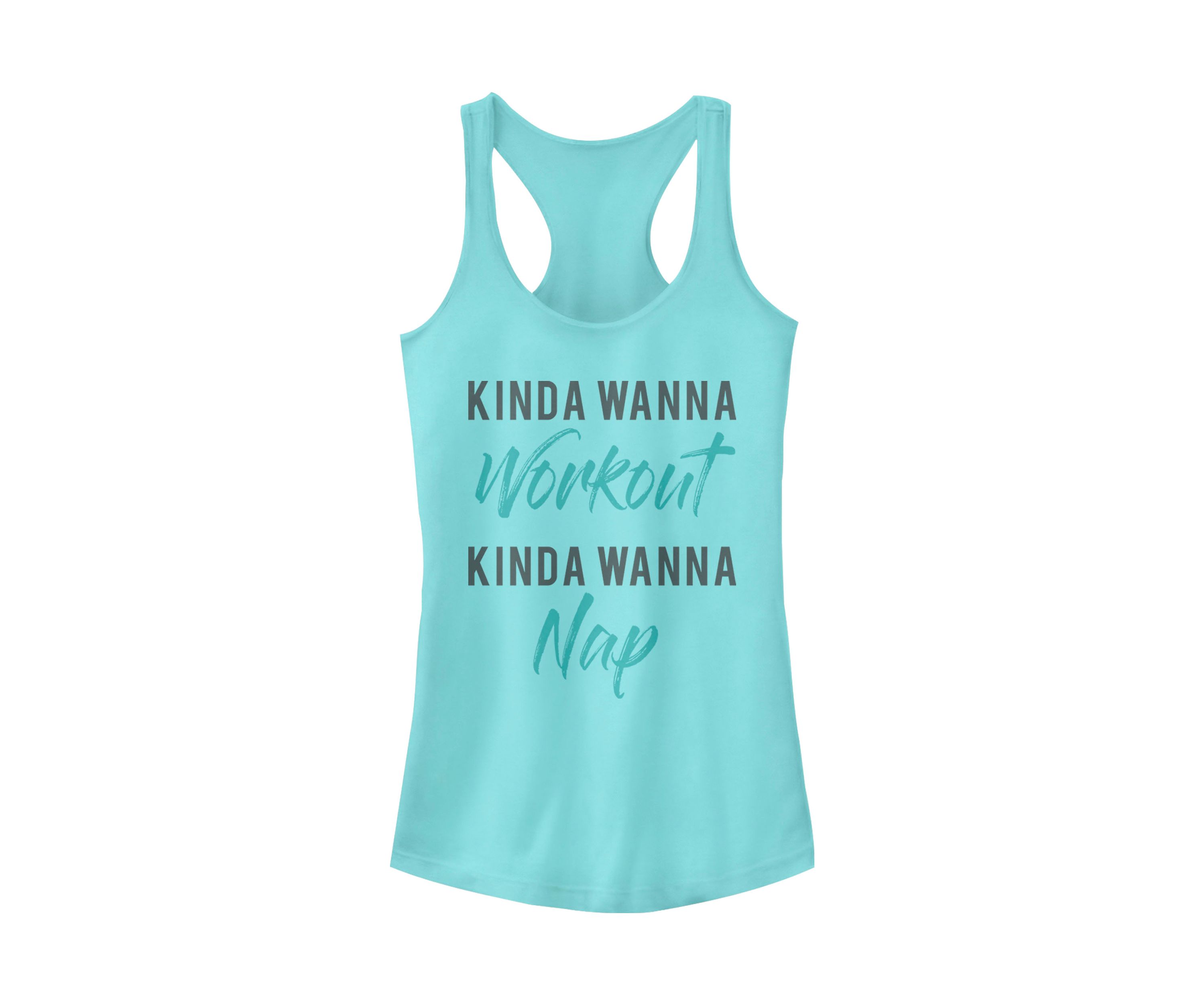  Juniors Work or Nap Tank Top 